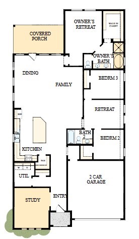 The success of a floor plan is the way you can move through itYoull be amazed at how well this home livesWe call it traffic patterns.