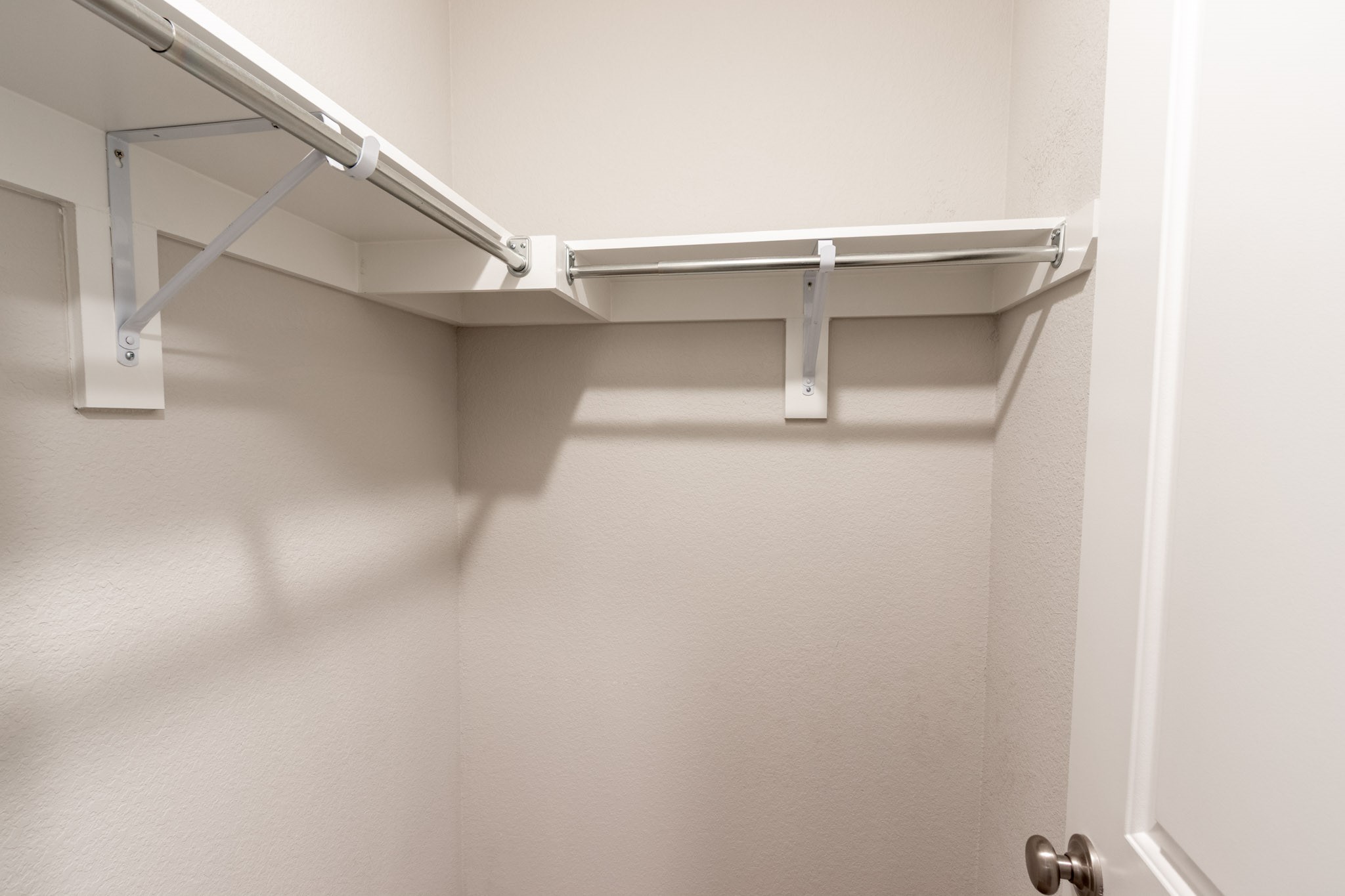 Spacious Walk-in Closets