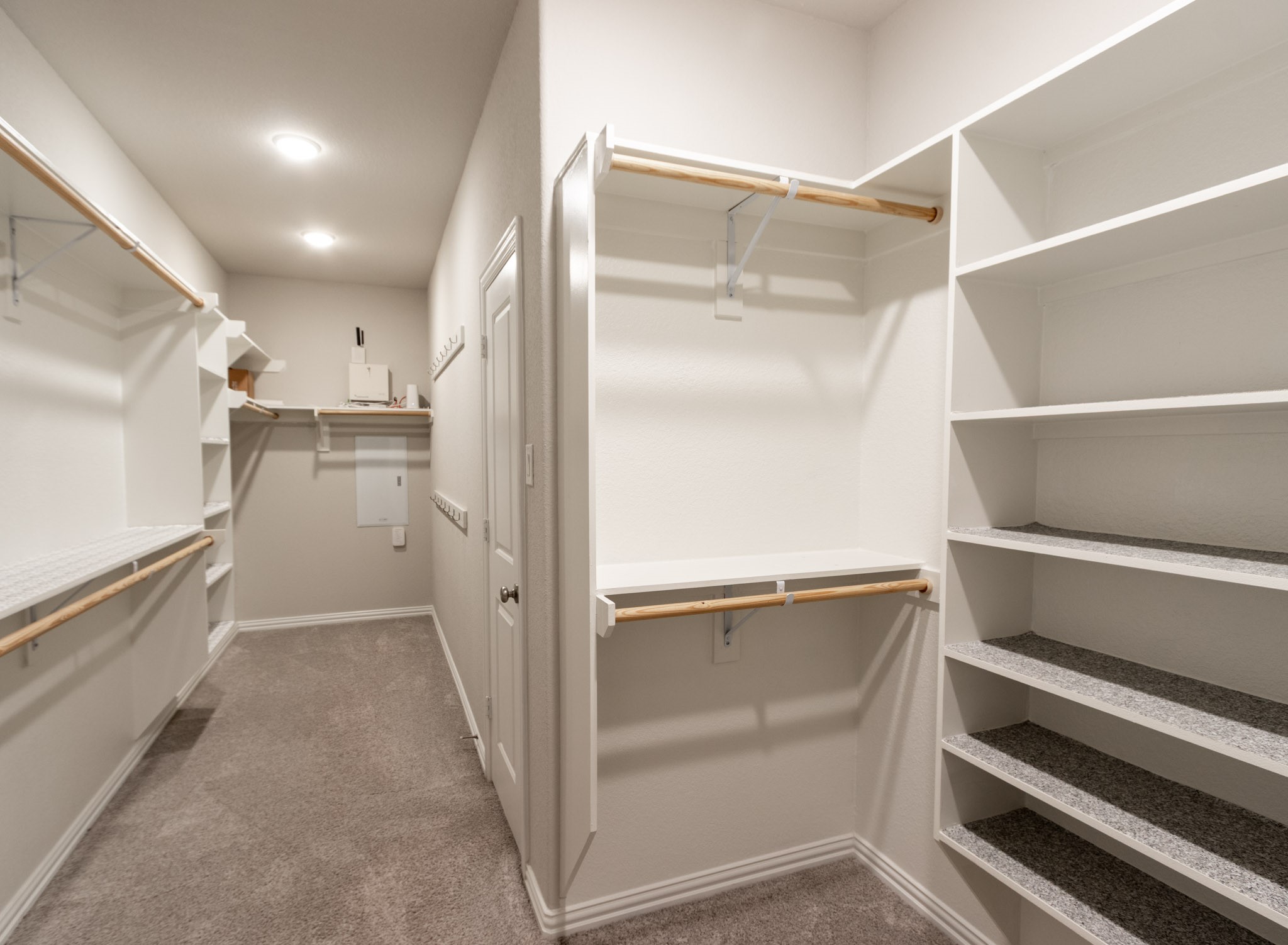 Large Walk-in Primary Closet