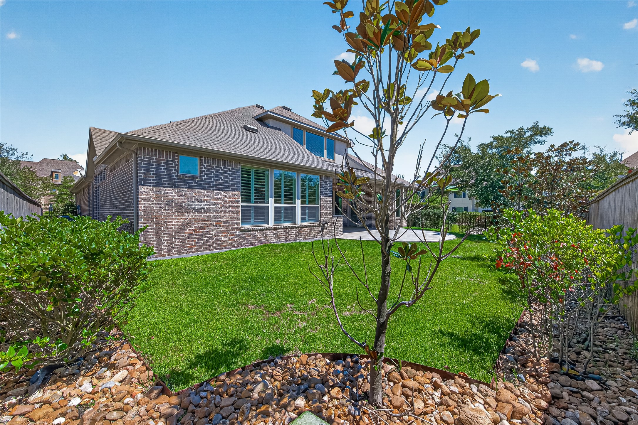 Enjoy your back yard and extended back patio