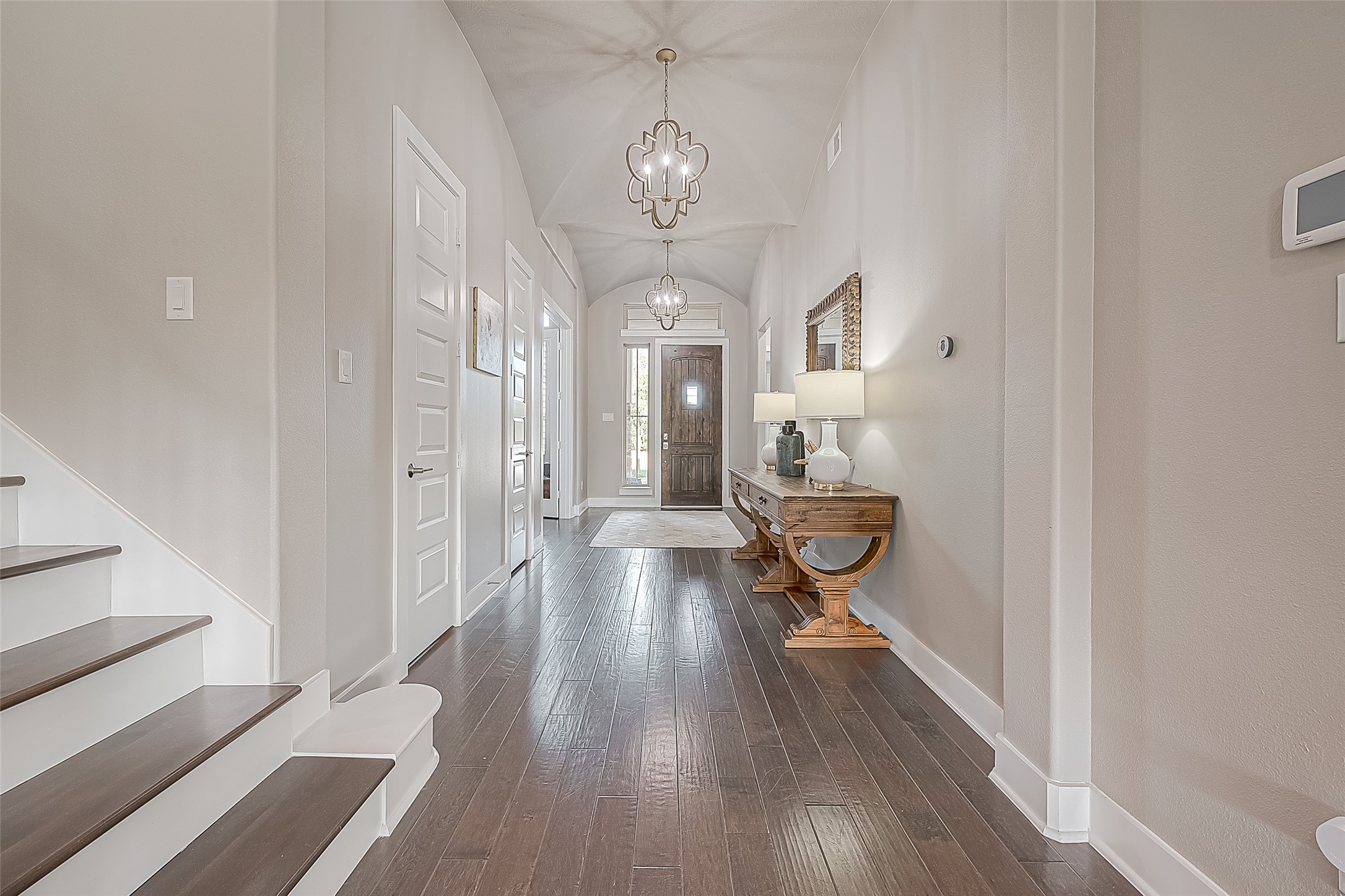 View of entry from living room