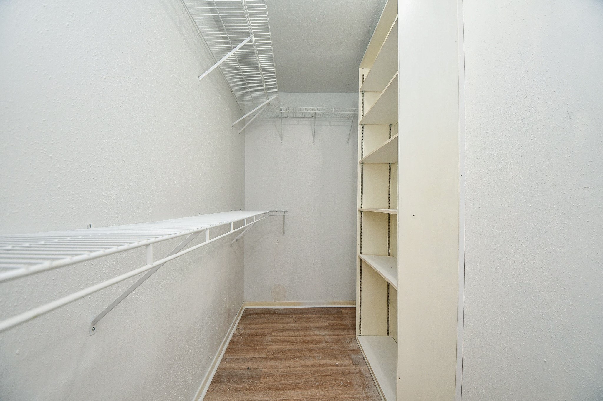 Master bedroom walk in closet.