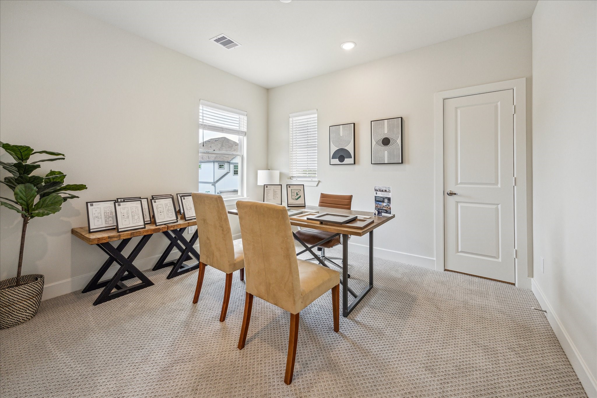 Representative photo showing the communitys model home secondary bedroom. Layout and selections may vary.