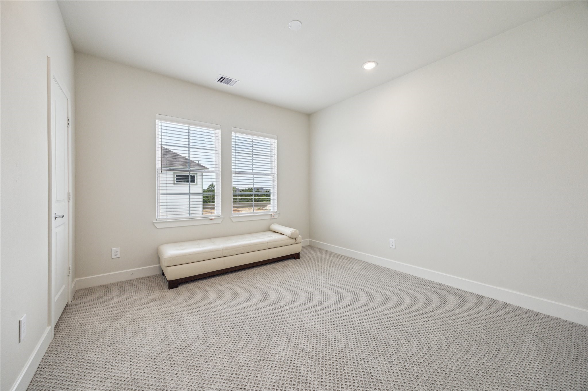 Representative photo showing the communitys model home secondary bedroom. Layout and selections may vary.