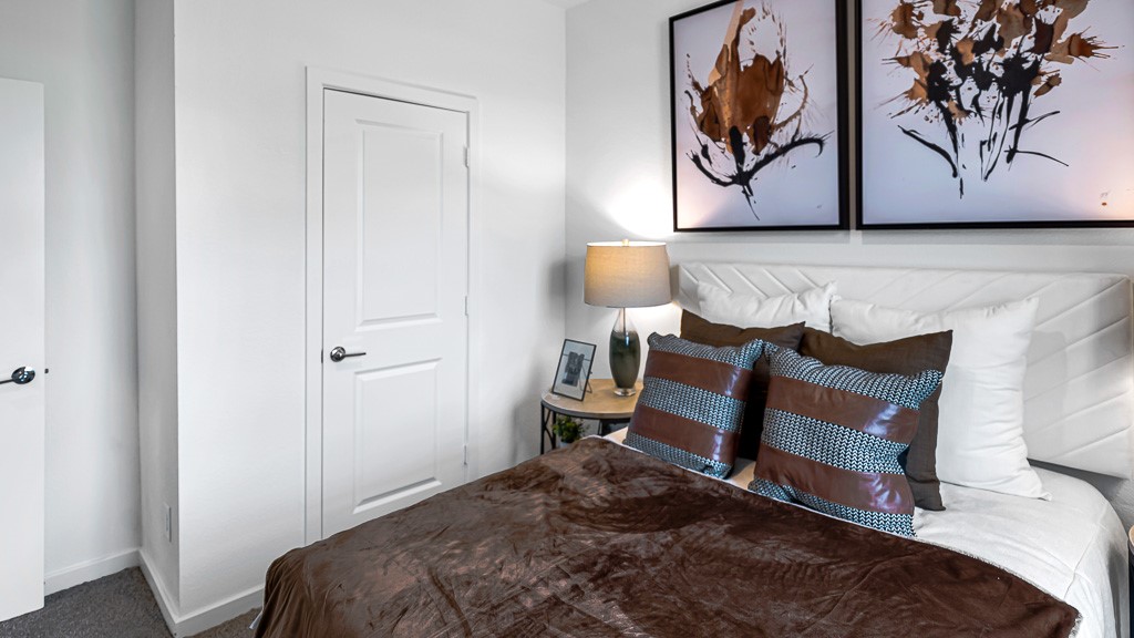 Bedroom 2 has a walk-in closet.
