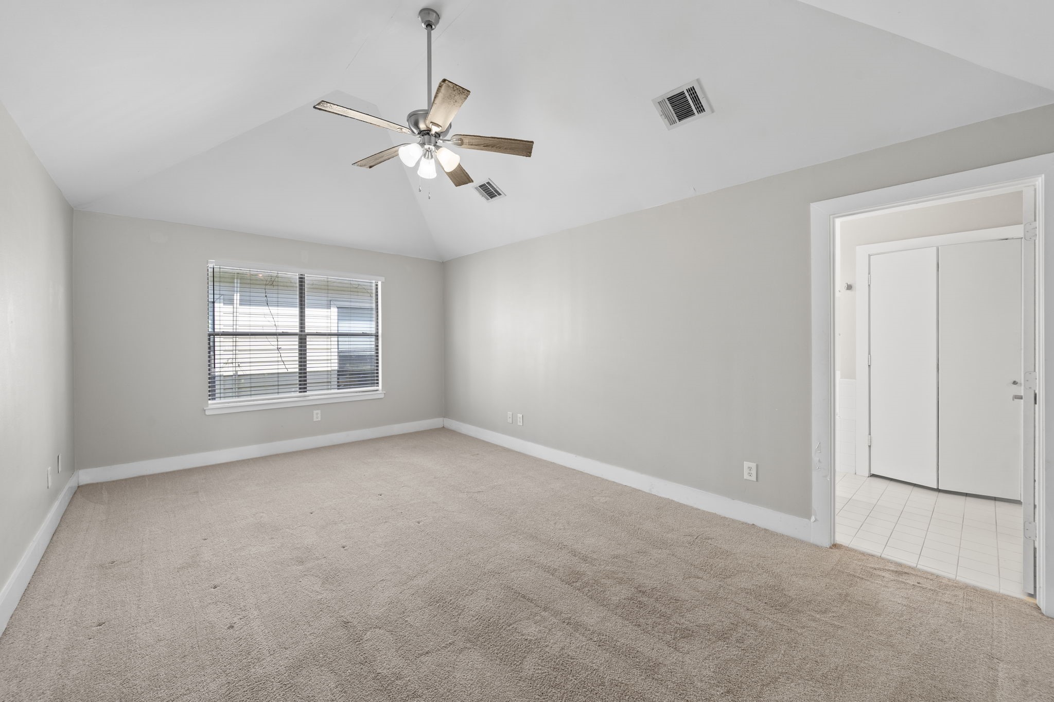 Primary bedroom - Located on the third floor.