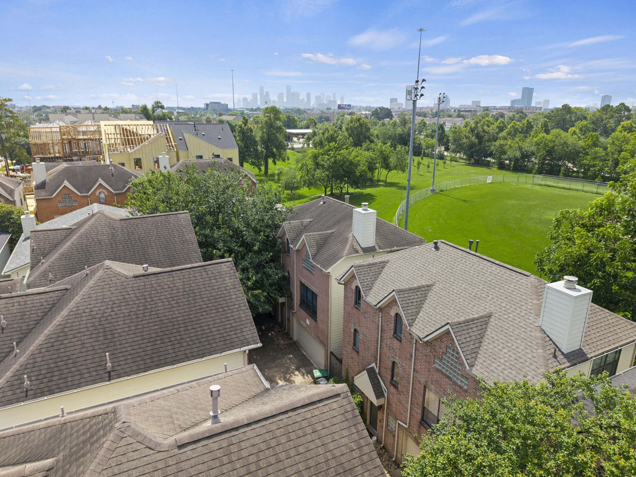 The aerial view
