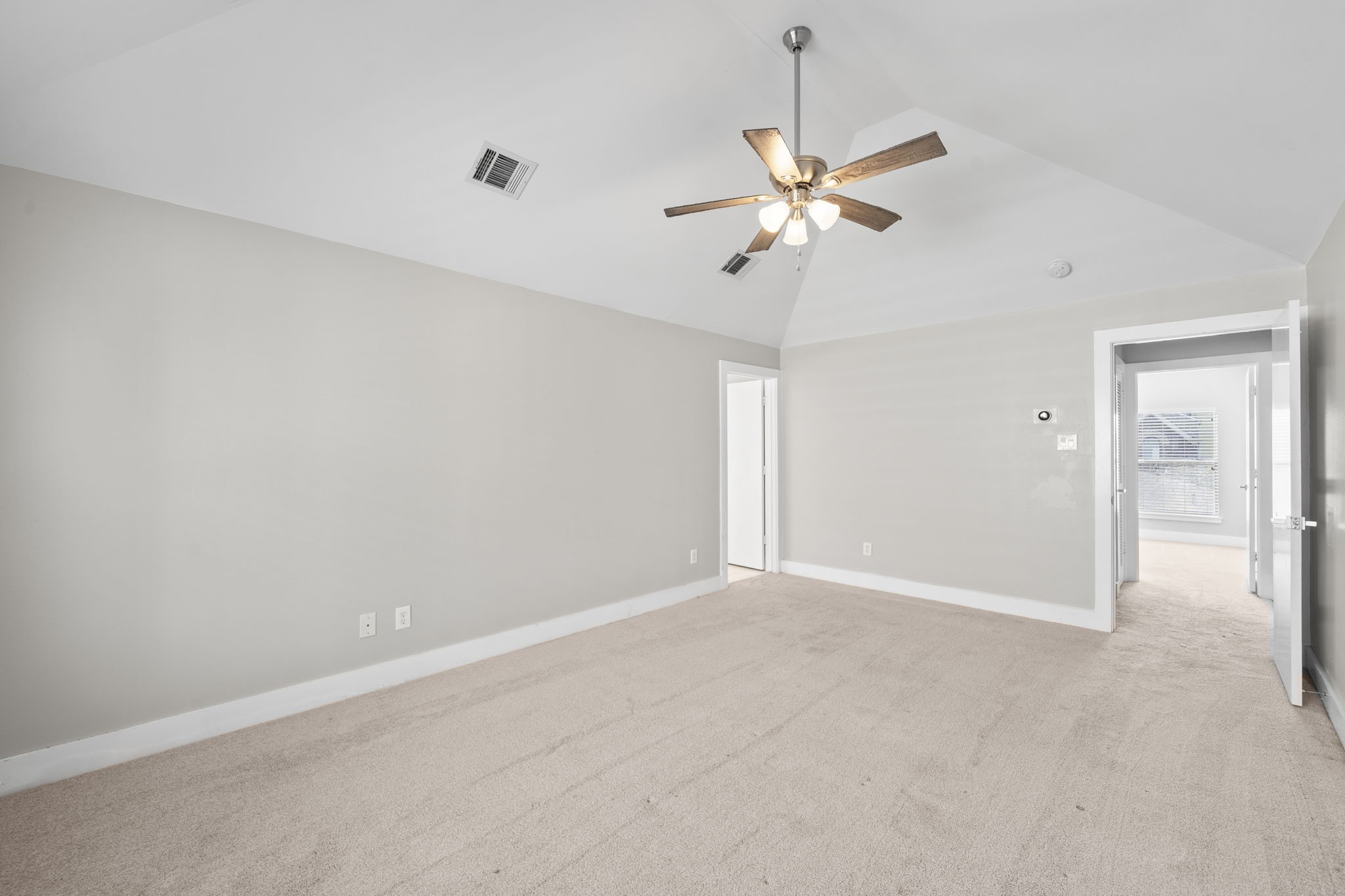 Primary bedroom - Located on the third floor.
