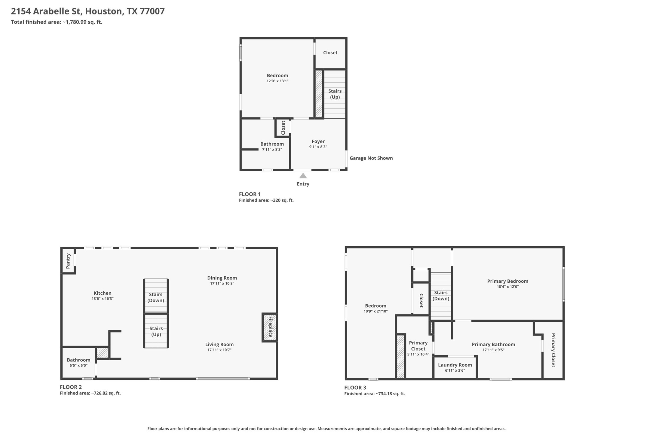 Floor plan - Combined