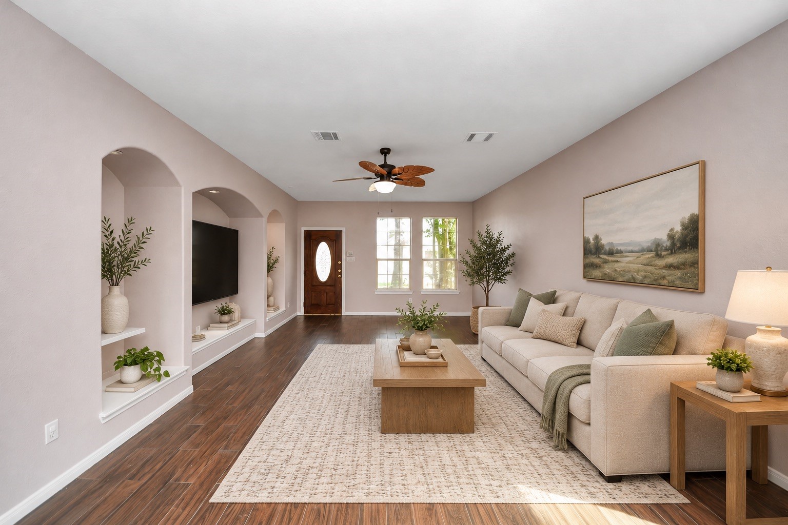 *Virtually Staged Living Room* *Virtually Staged Living Room*