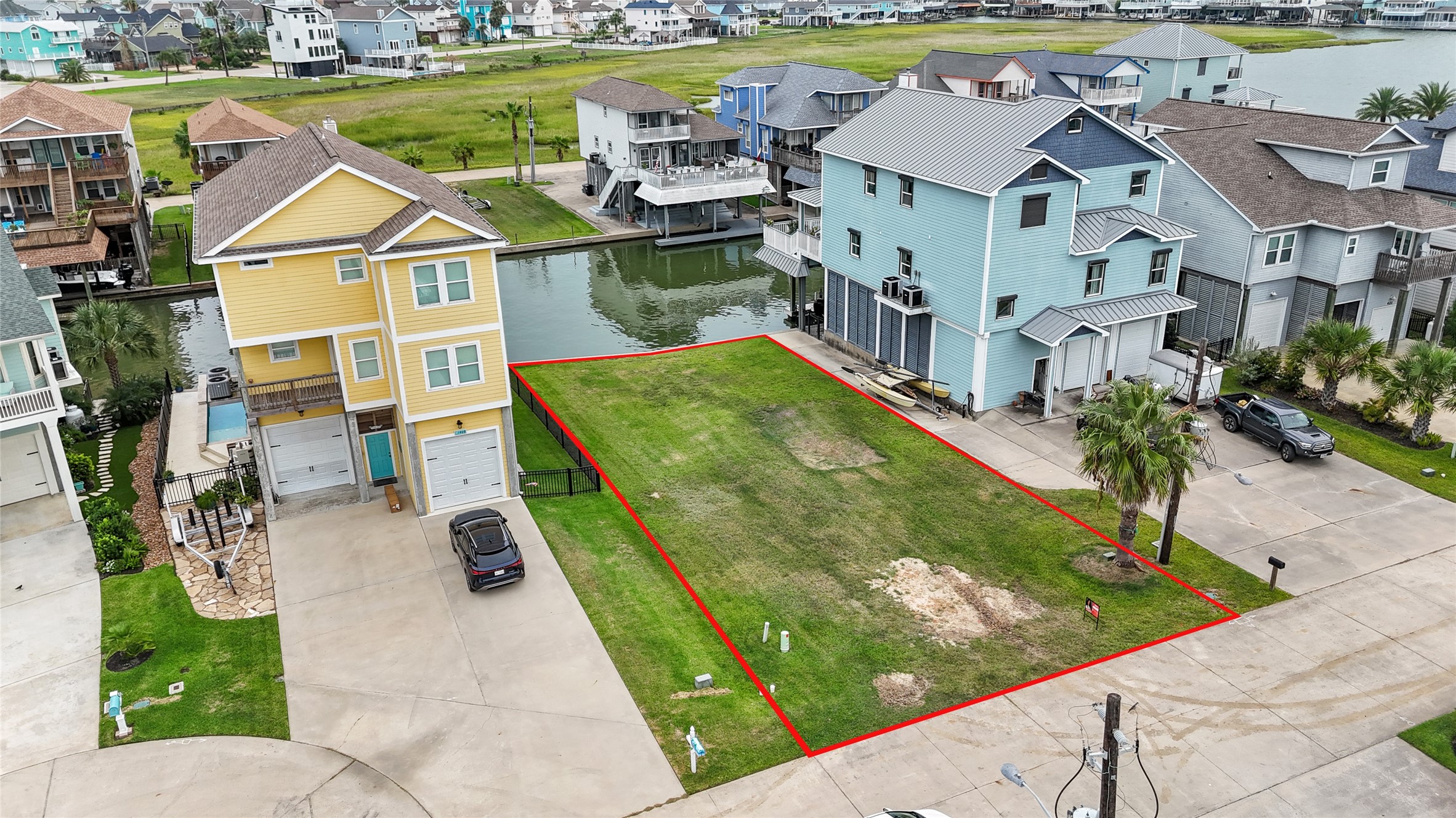 there is another vacant lot across from this one providing open views.