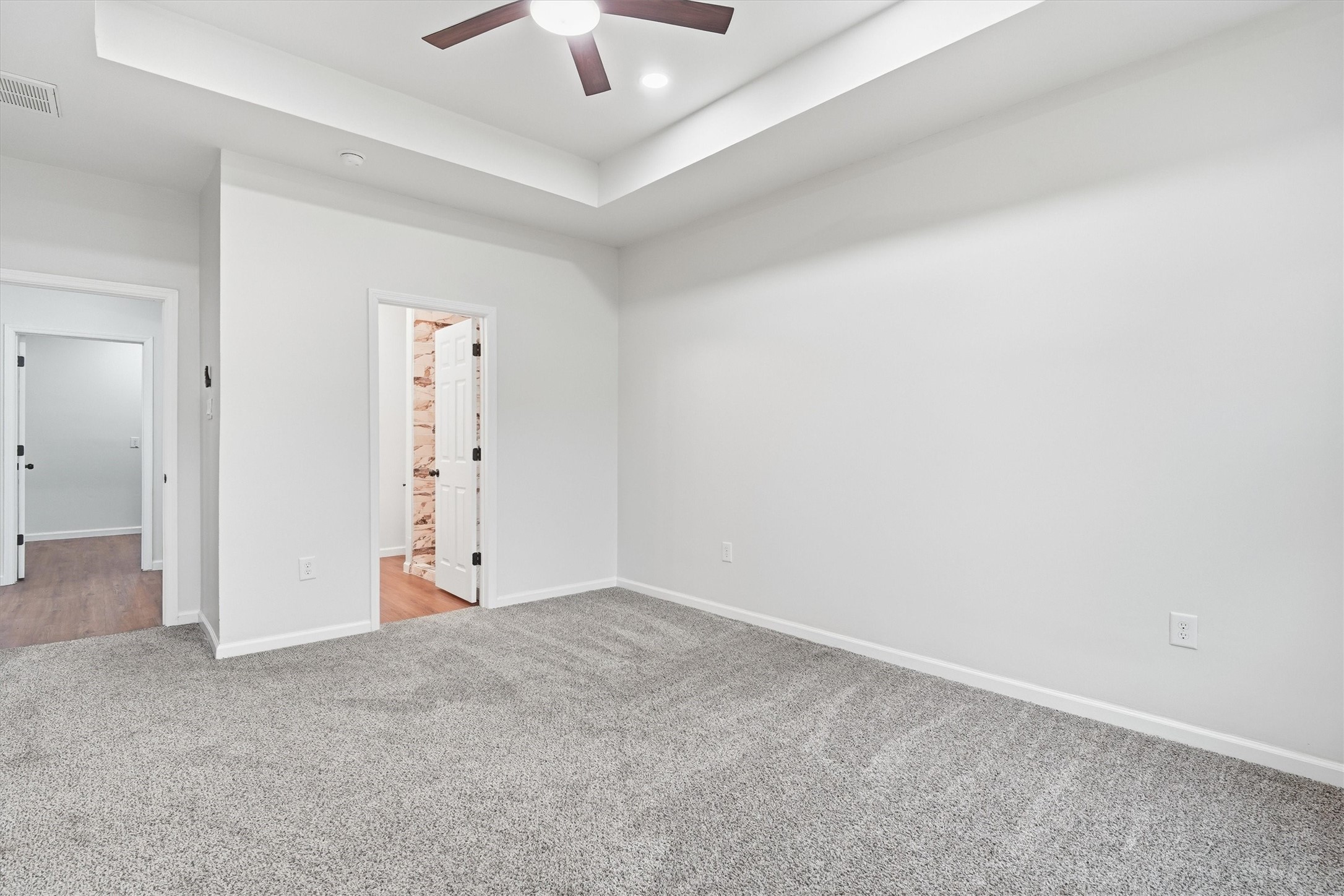 Primary bedroom with en suite