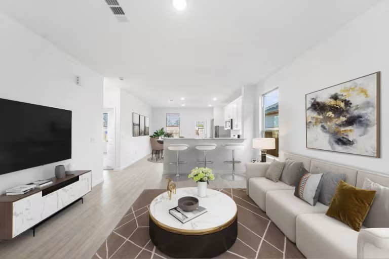 MODEL HOME images may NOT be consistent with the finished product.