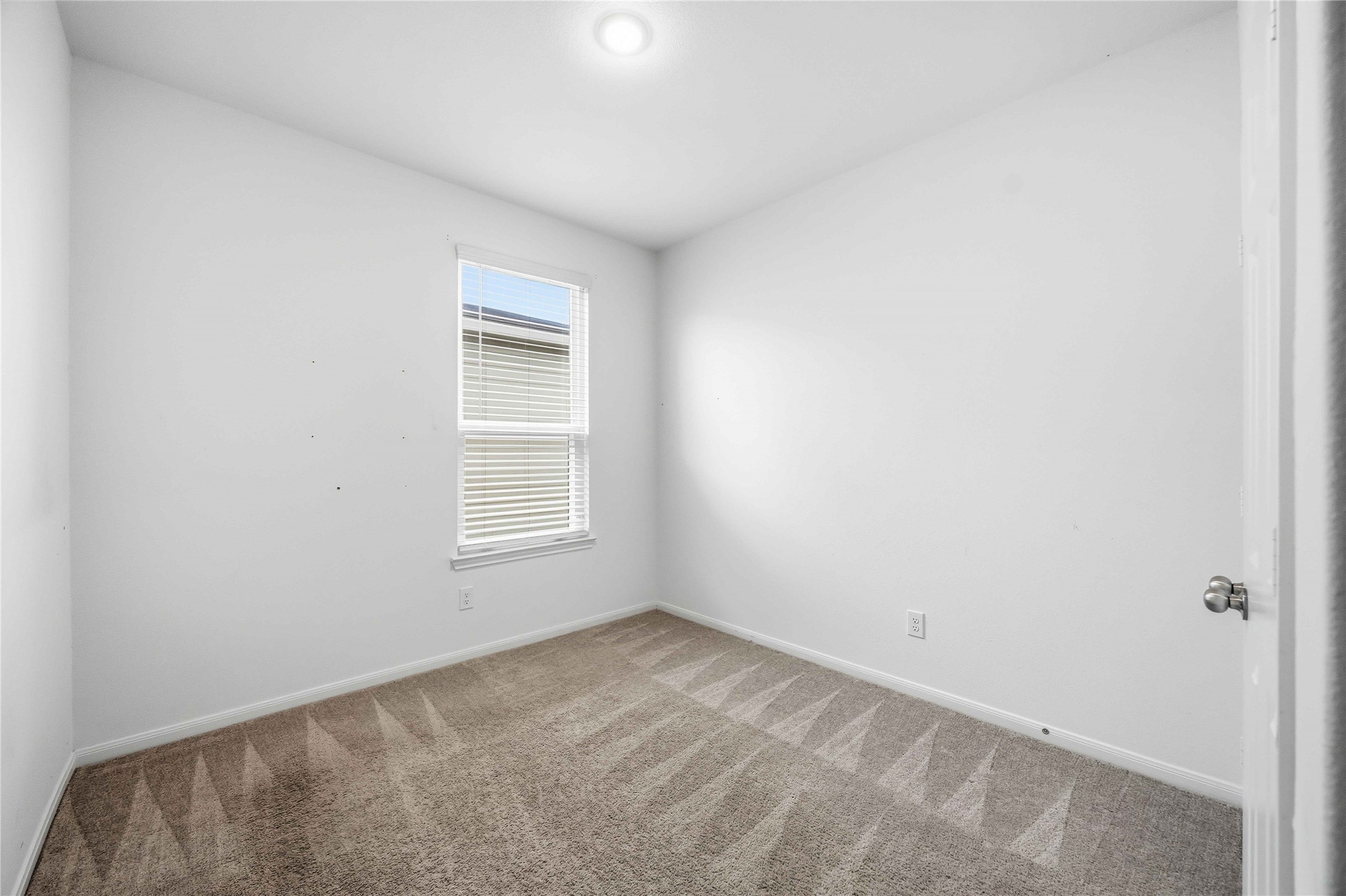 Additional bedroom with neutral walls and carpeting.