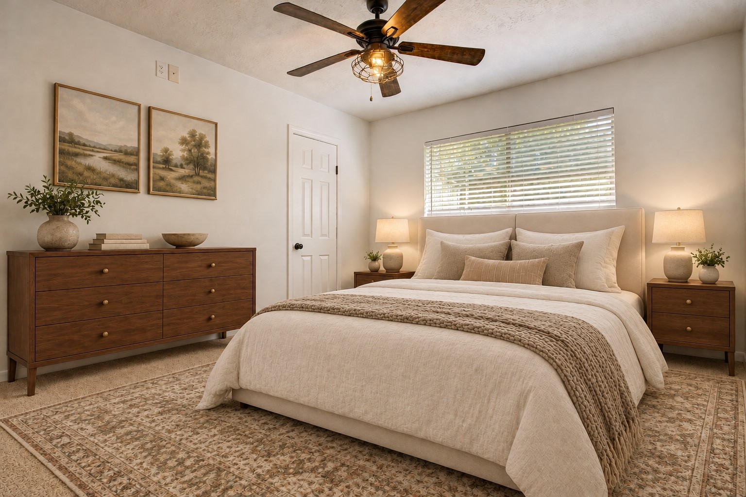 Bedroom #3 is bright and charming *virtually staged*