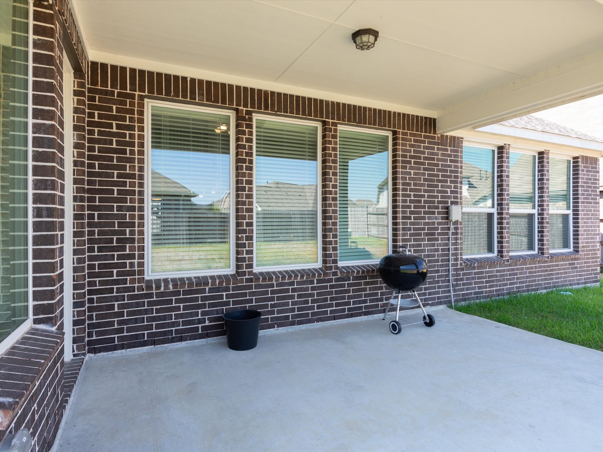 Covered patio