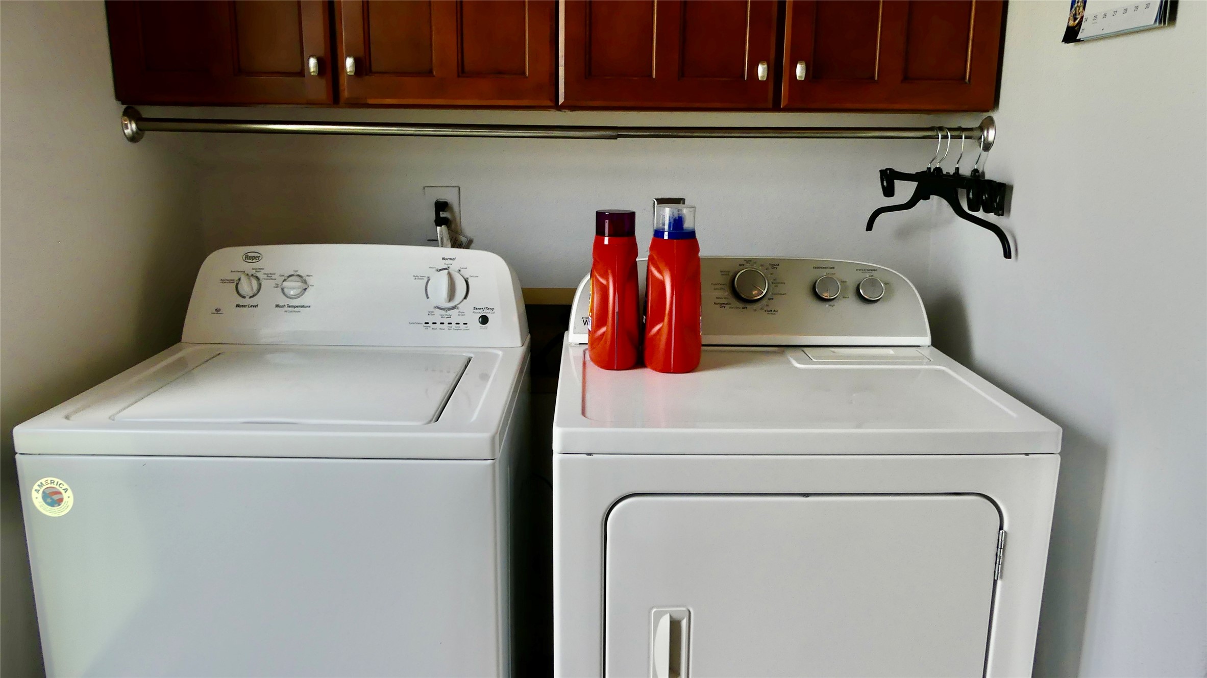 Washer & dryer in the house