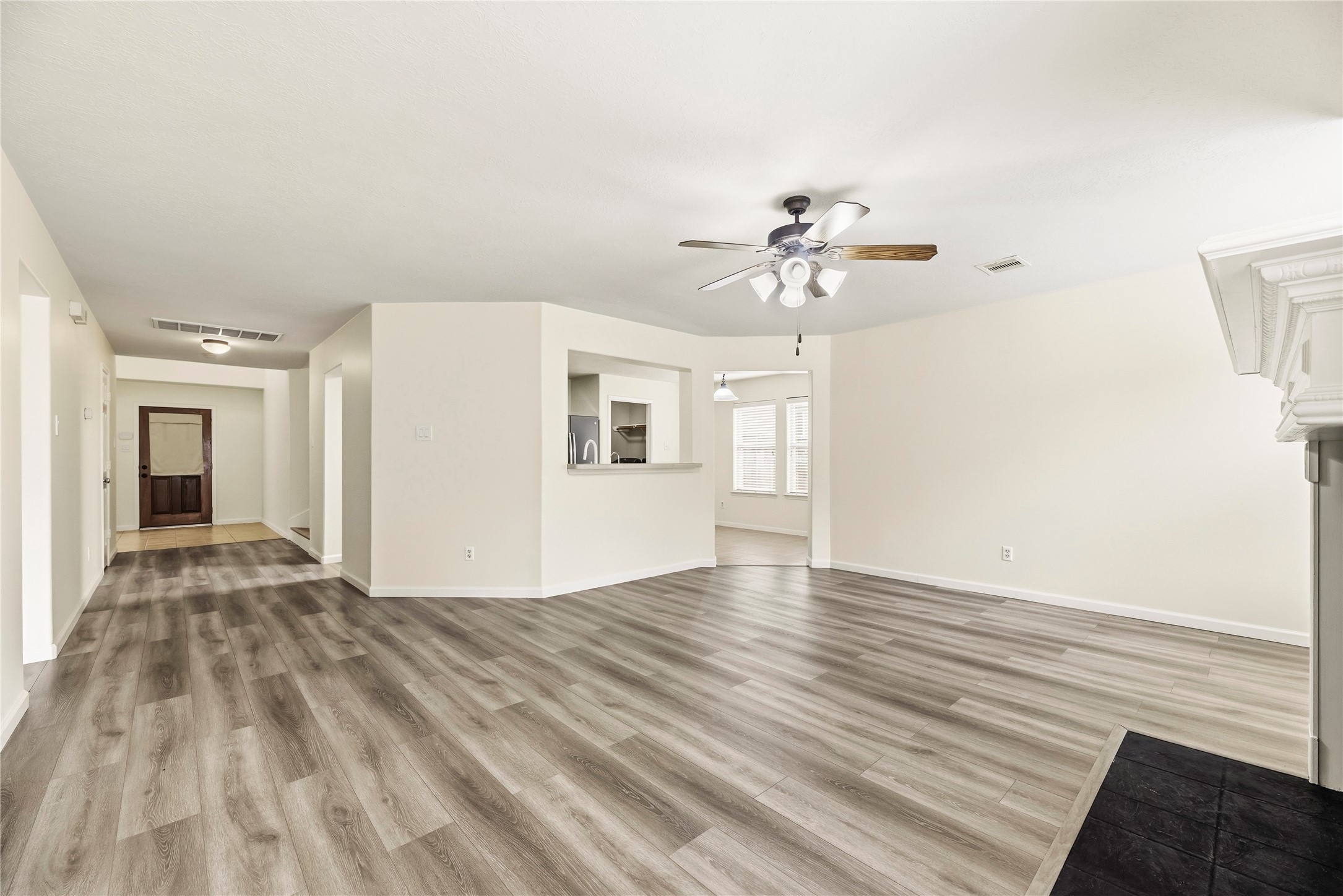Nice, open floor plan.