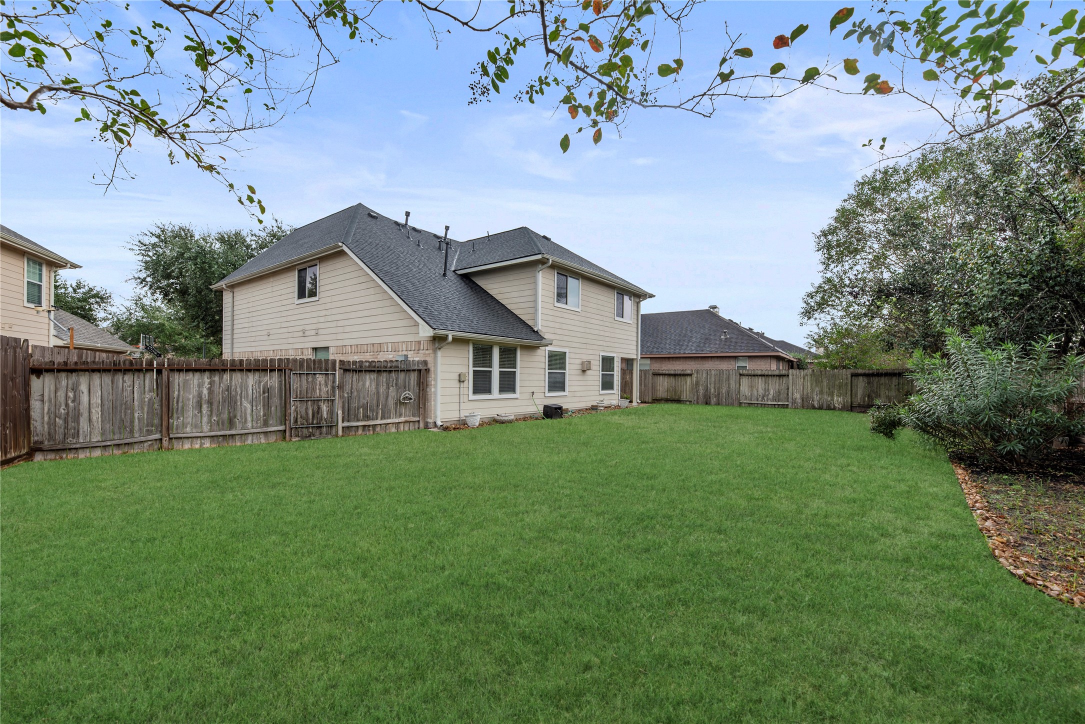 Plenty of green space with endless possibilities!