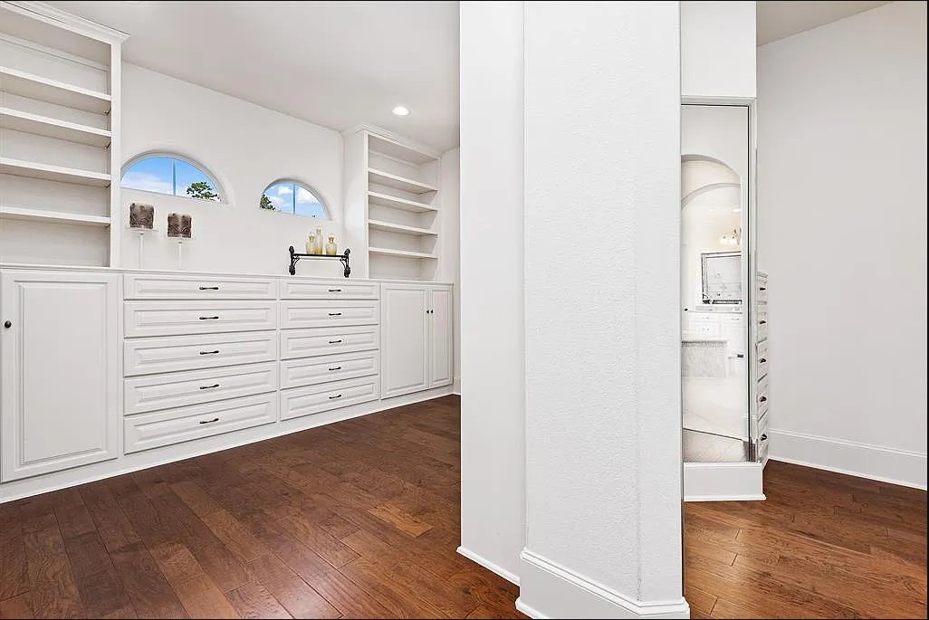 Wrap around "Her" closet