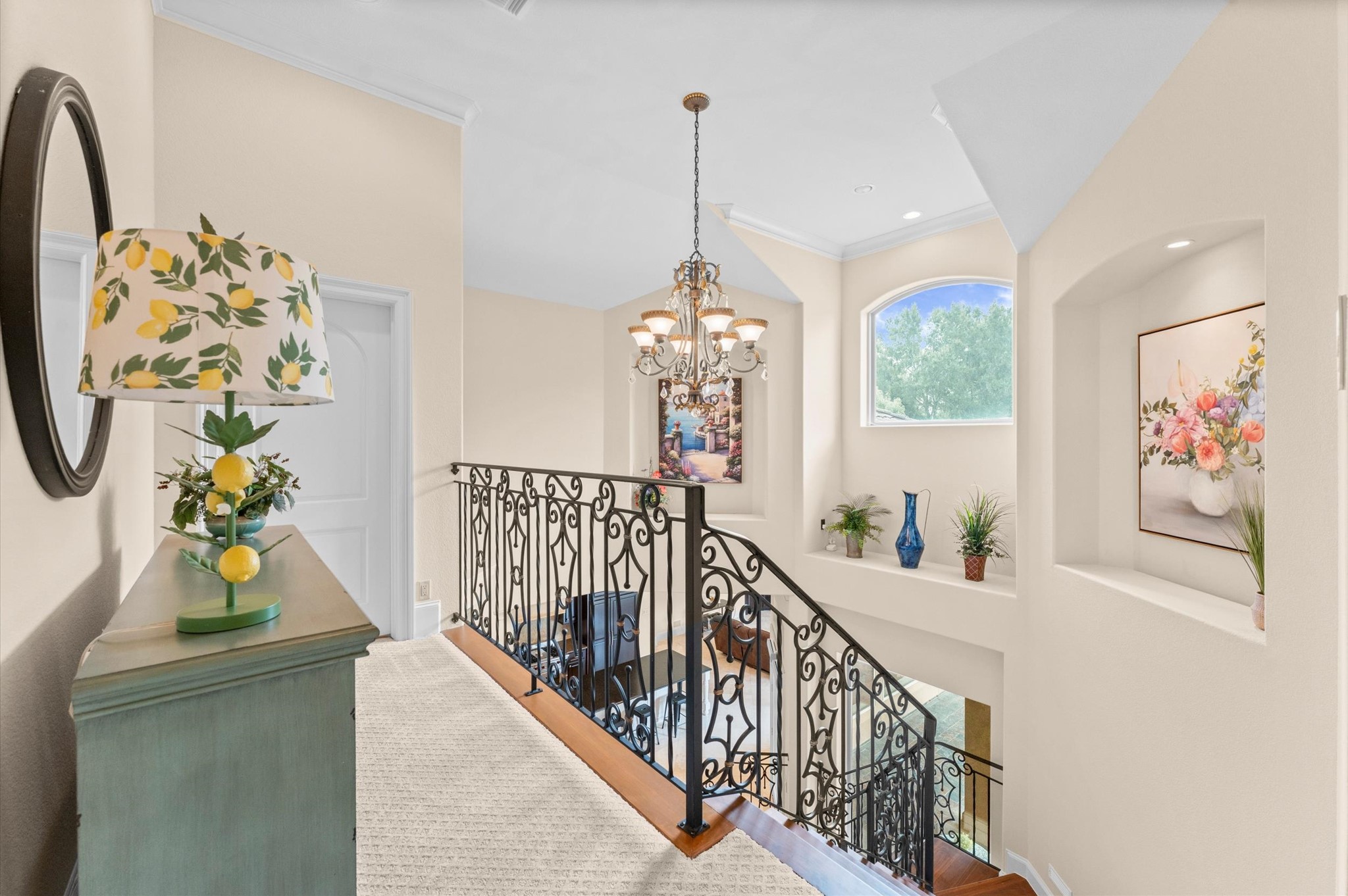 Upstairs hall way