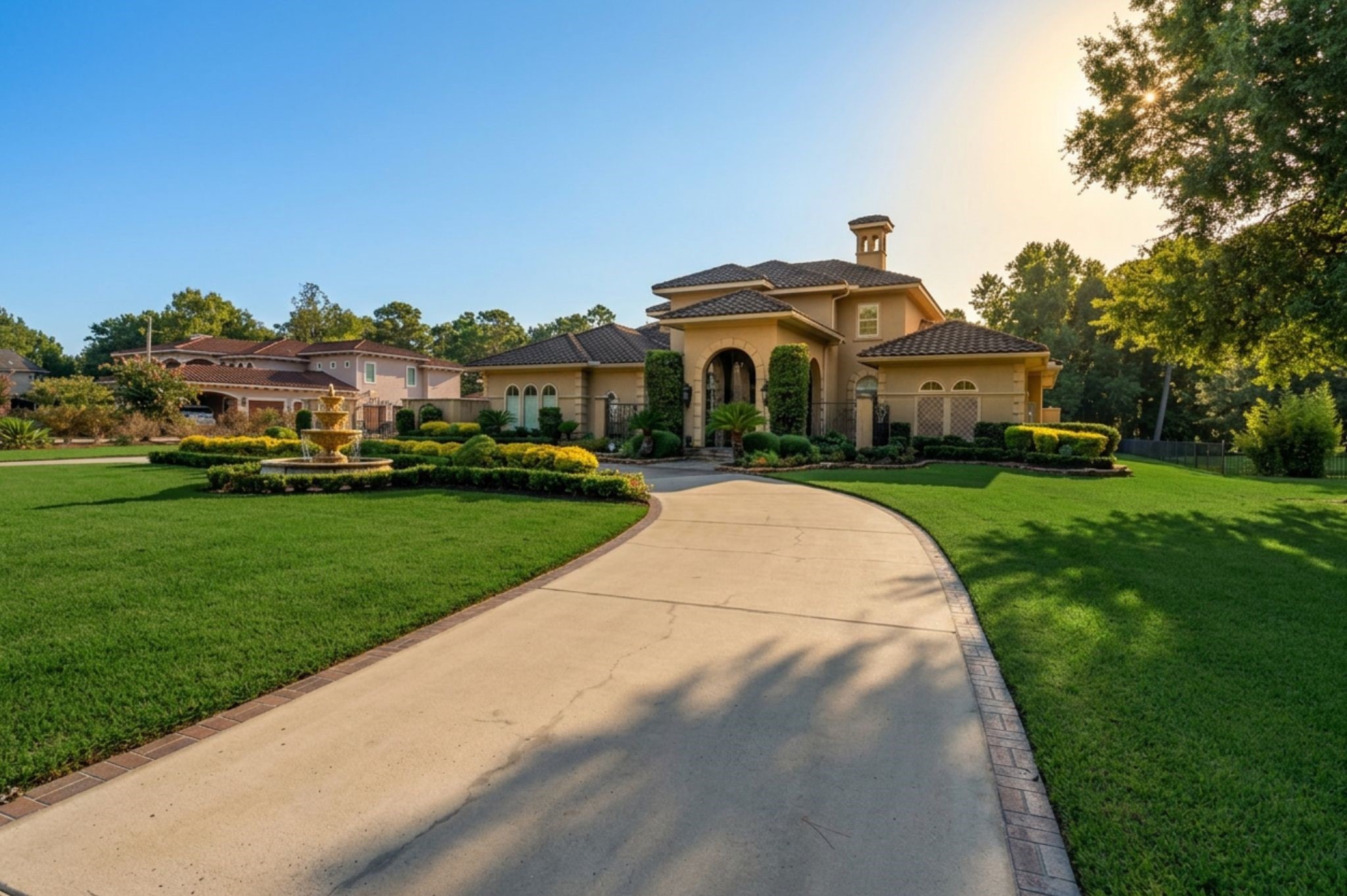 Mediterranean Waterfront Estate