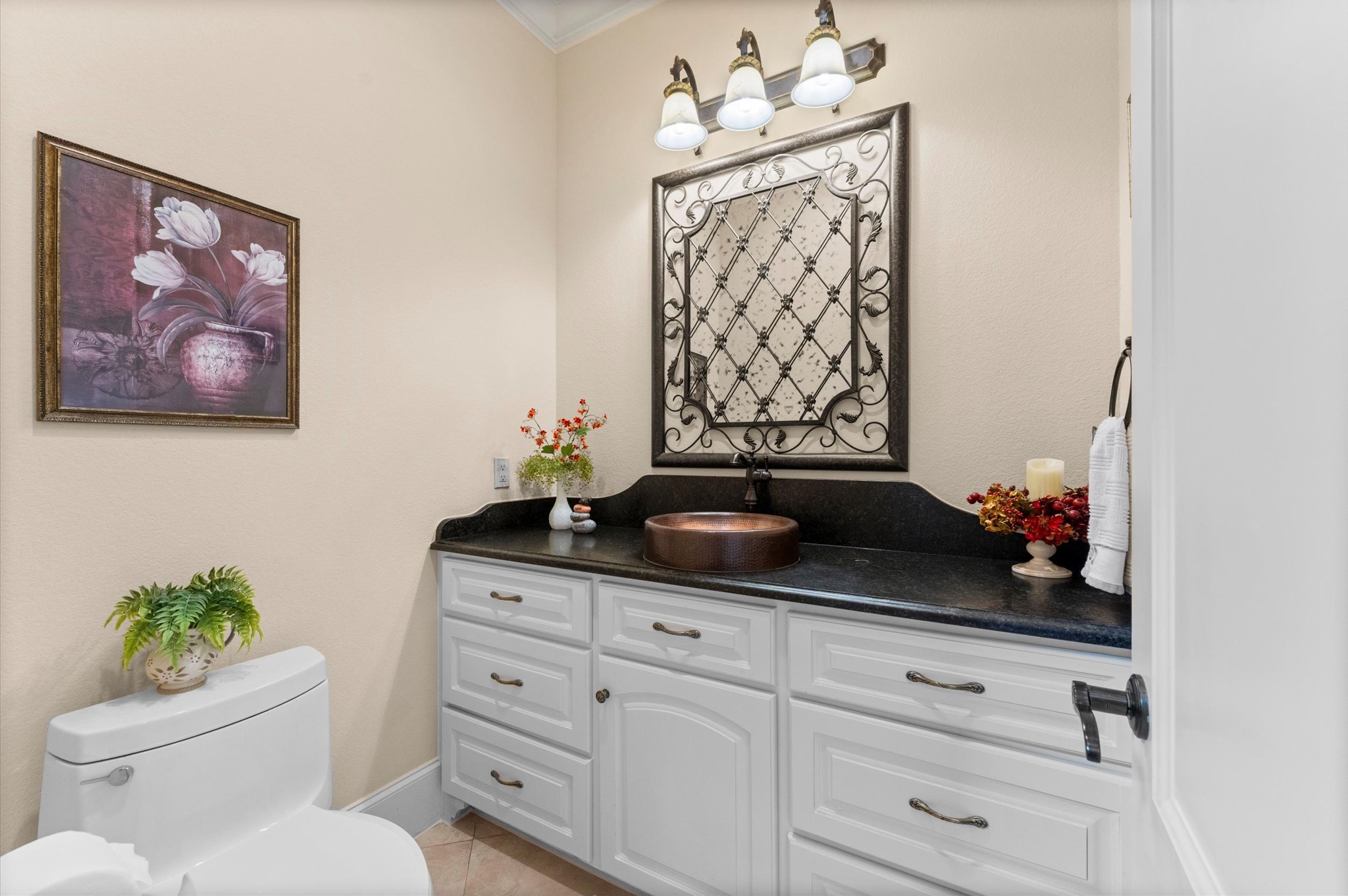 Half bath downstairs
