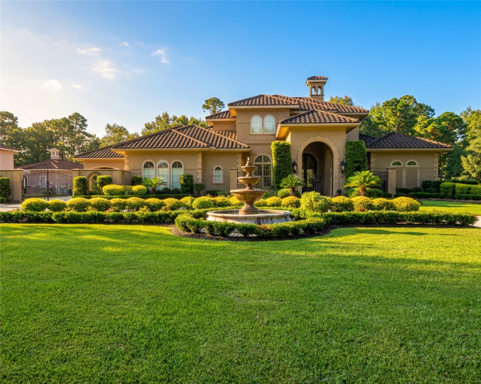 Mediterranean Estate in Benders Landing Mediterranean Estate in Benders Landing