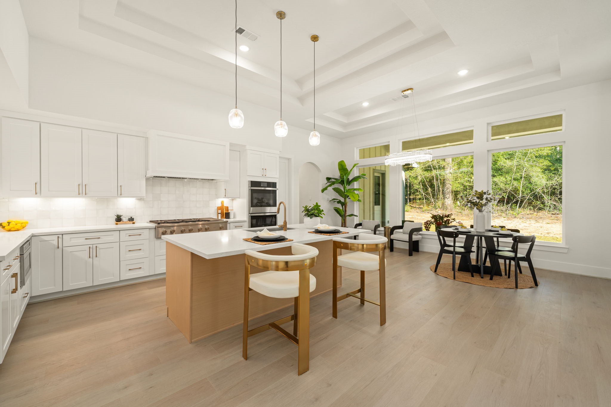Spacious kitchen and breakfast area designed for effortless entertaining and everyday gatherings.