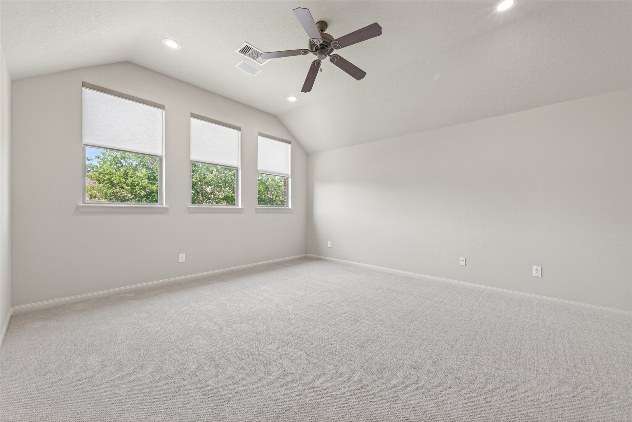 Upstairs game room