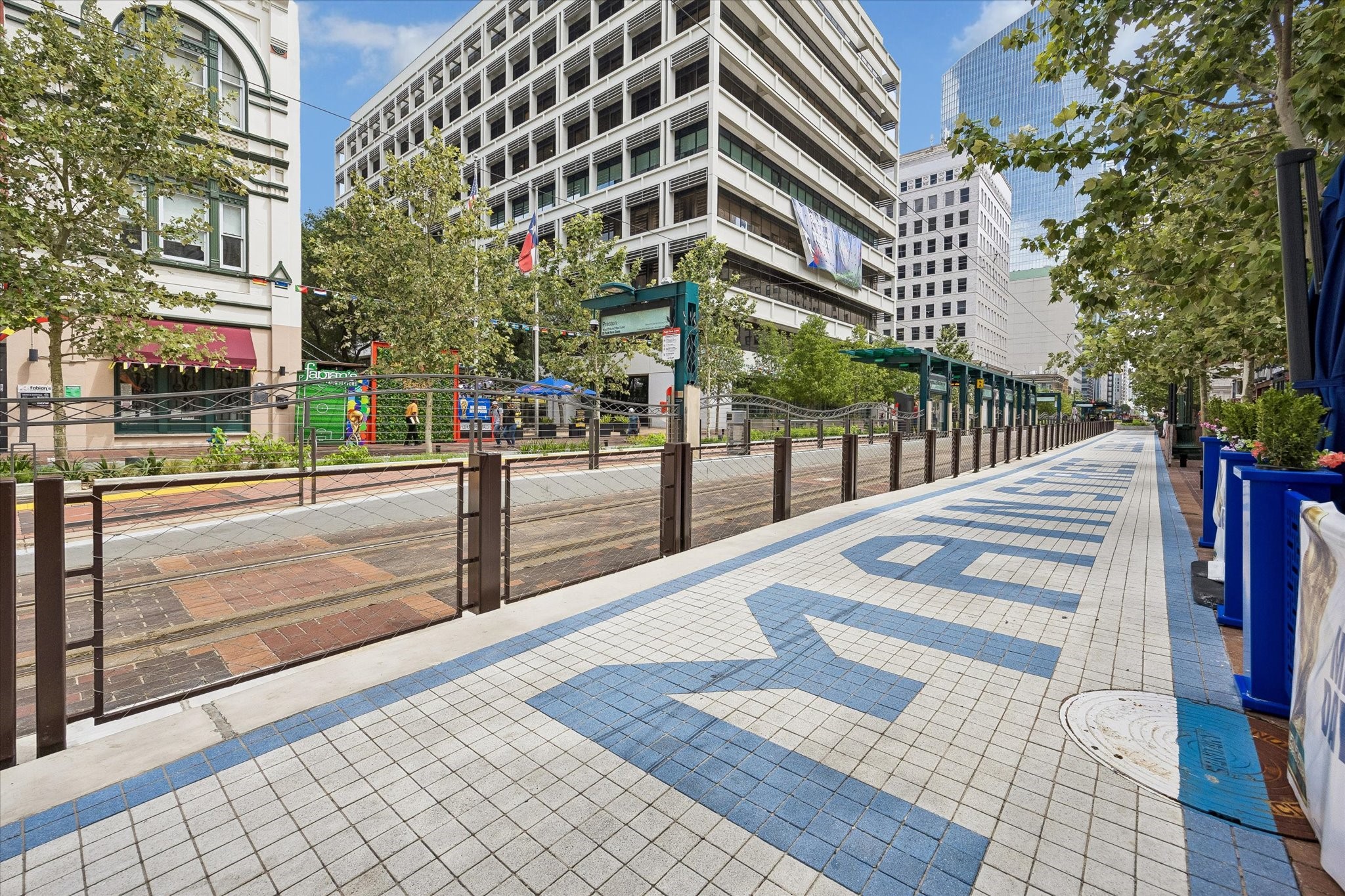 New and Improved Main Street in Downtown Houston