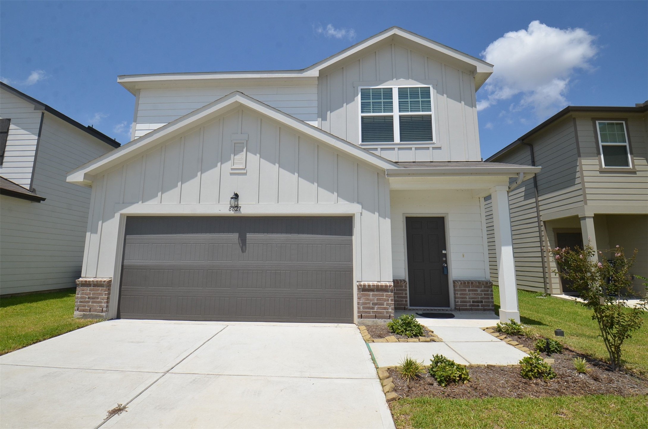 Front Elevation of the Home