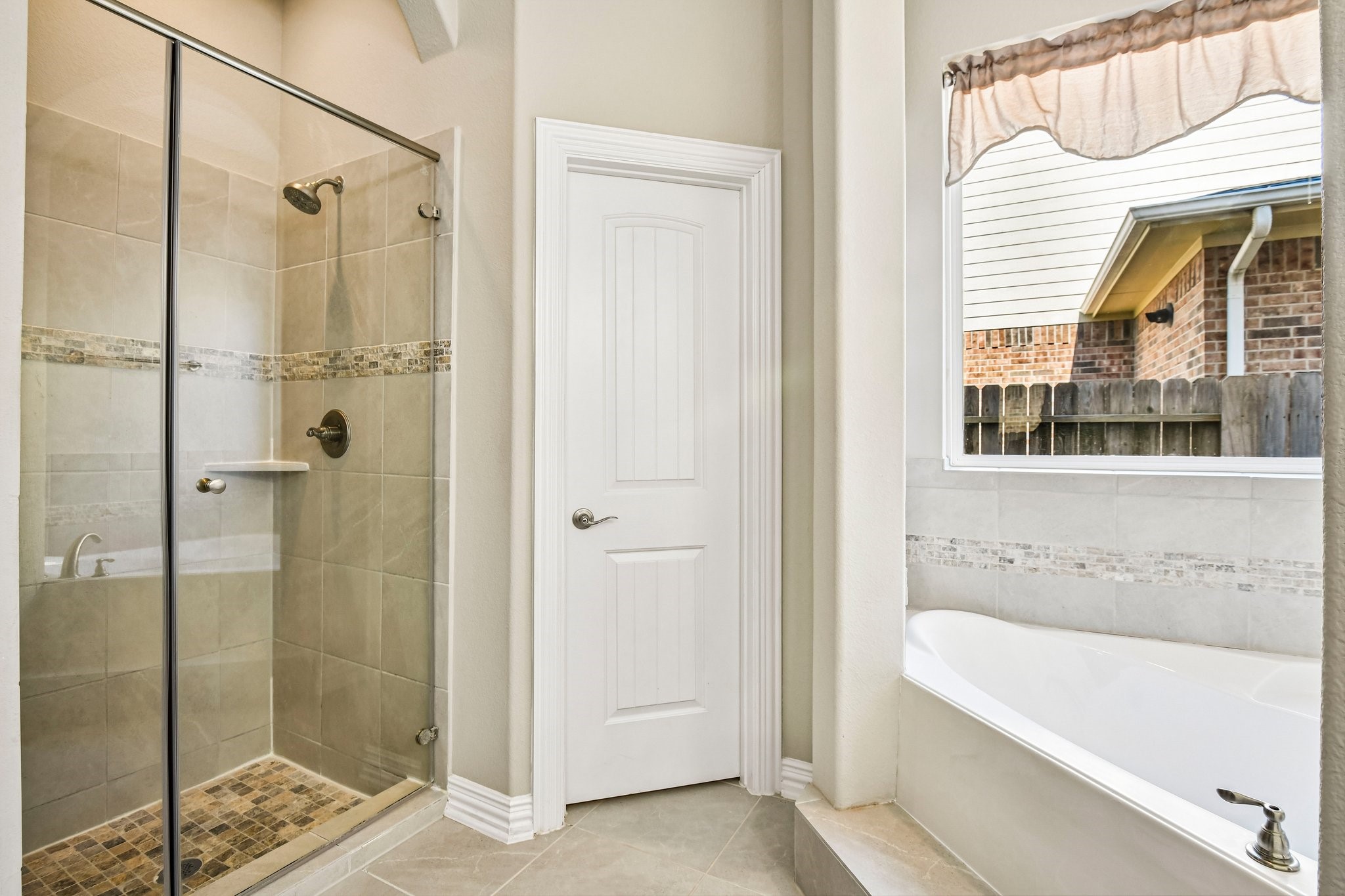 Oversized separate shower