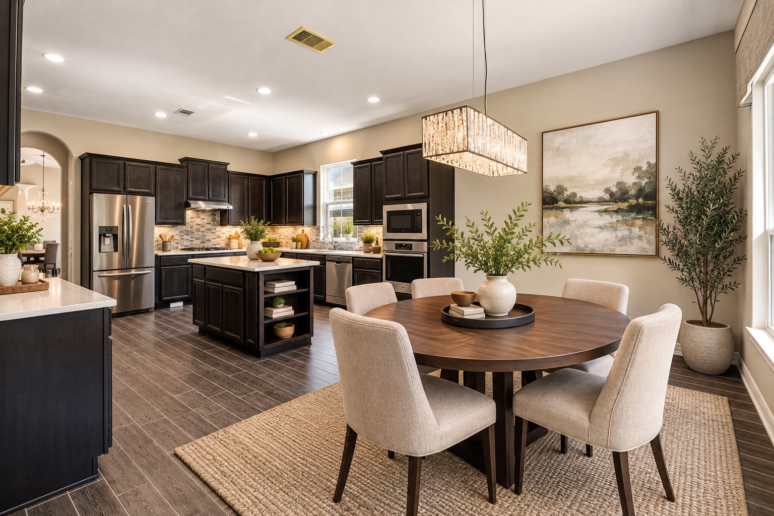 Inviting Kitchen (virtually staged) Inviting Kitchen (virtually staged)