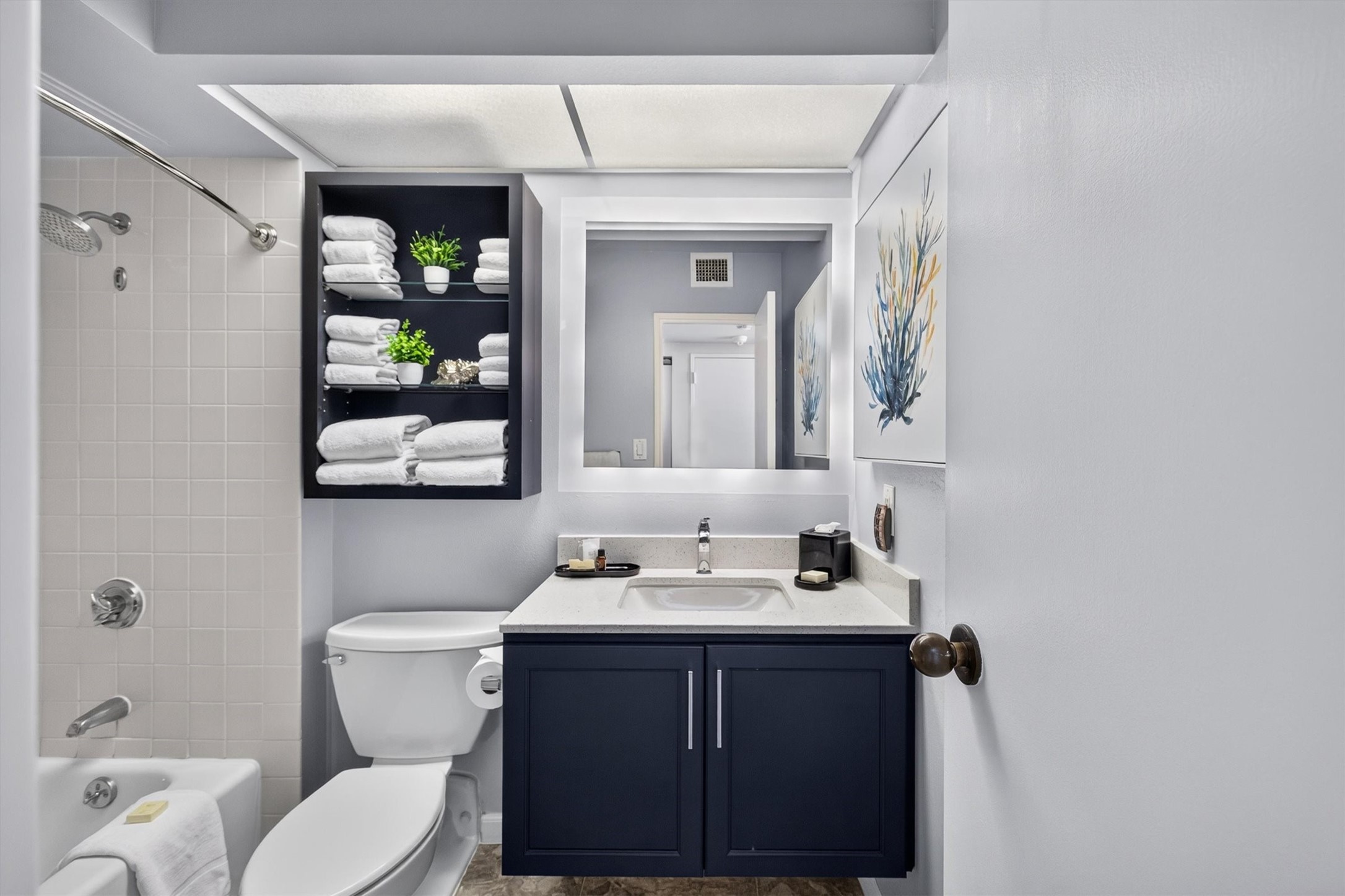 BATHROOM WITH NEW VANITY