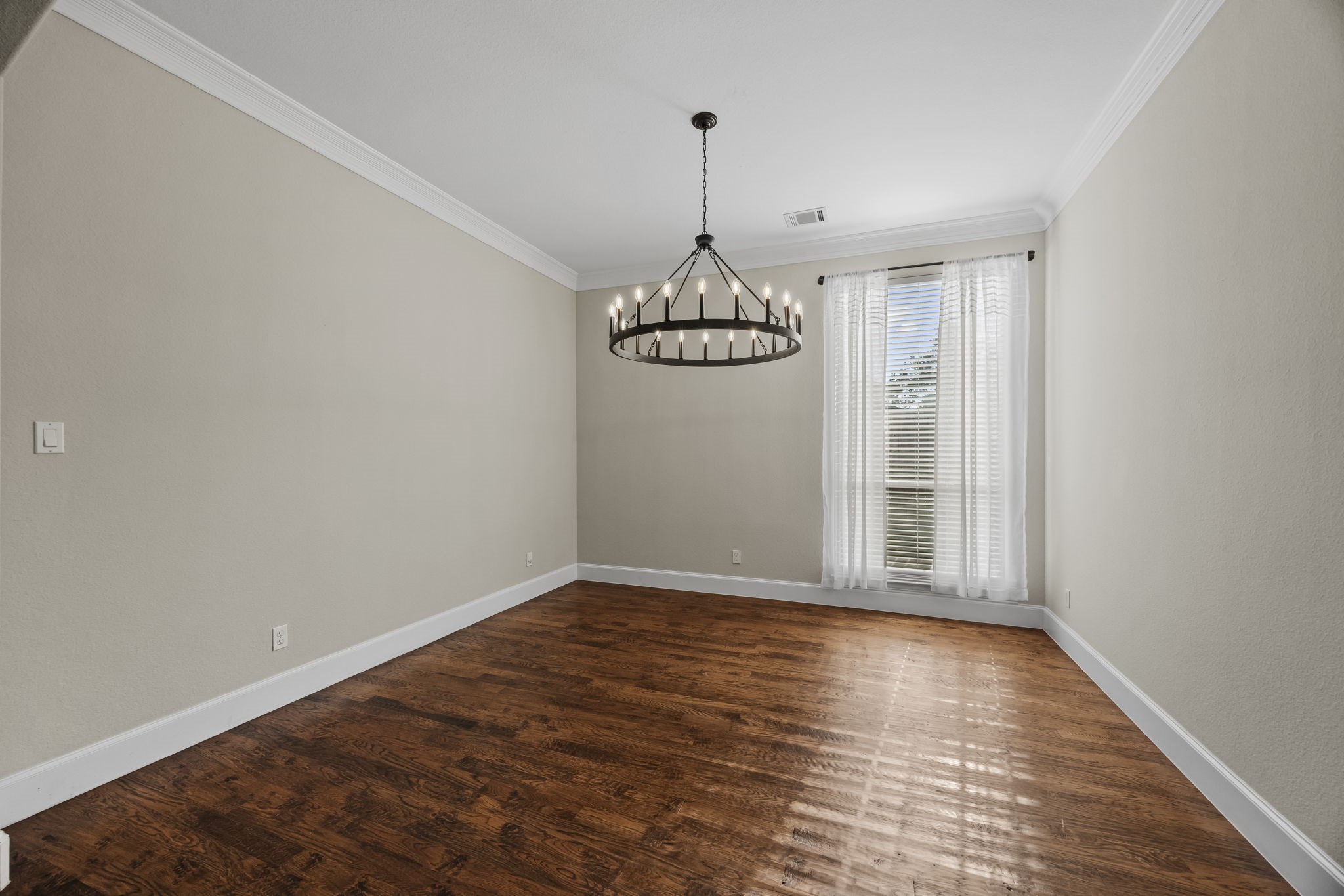 Elegance meets functionality in this formal dining room!