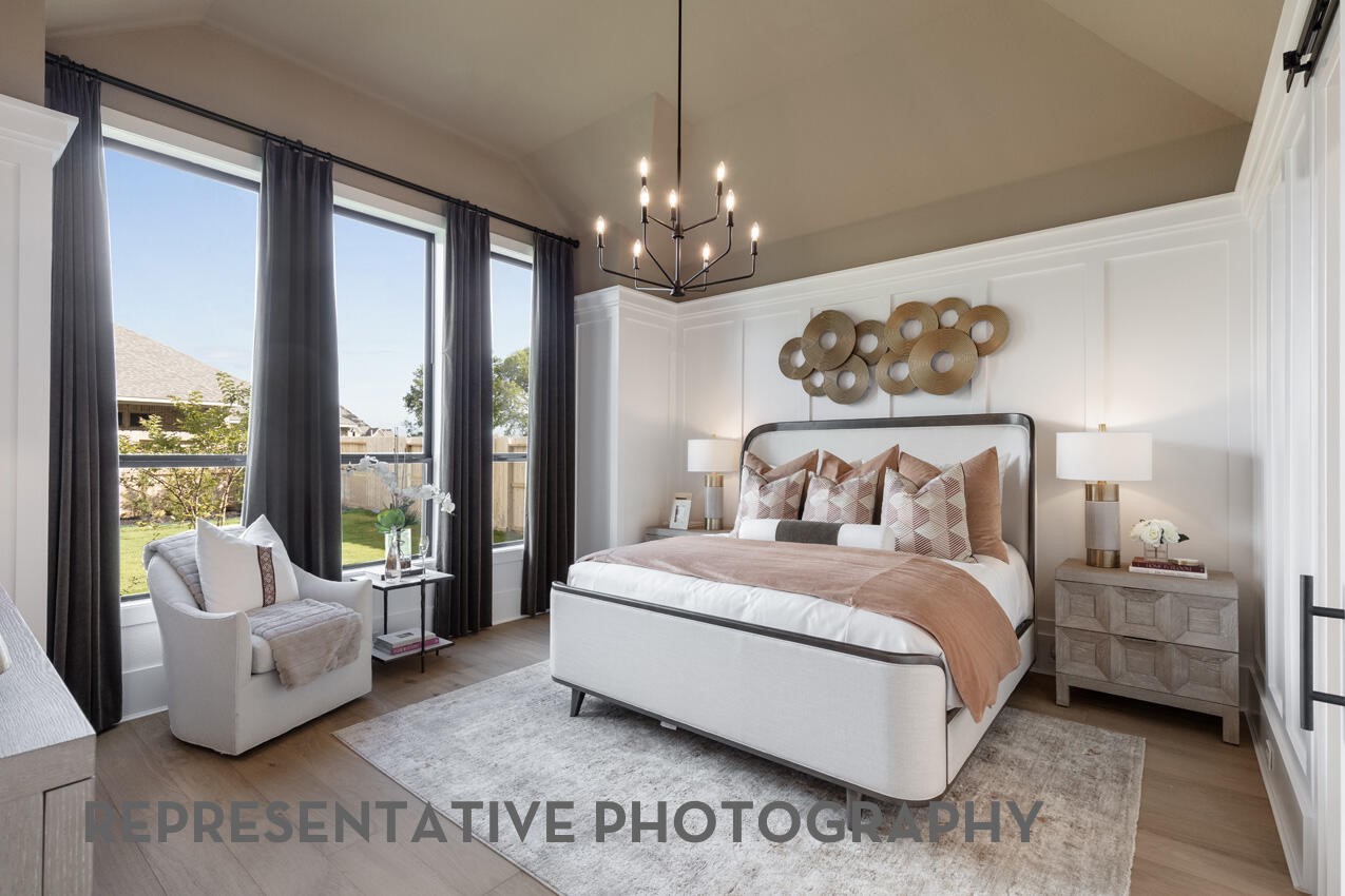 Private primary suite filled with natural light