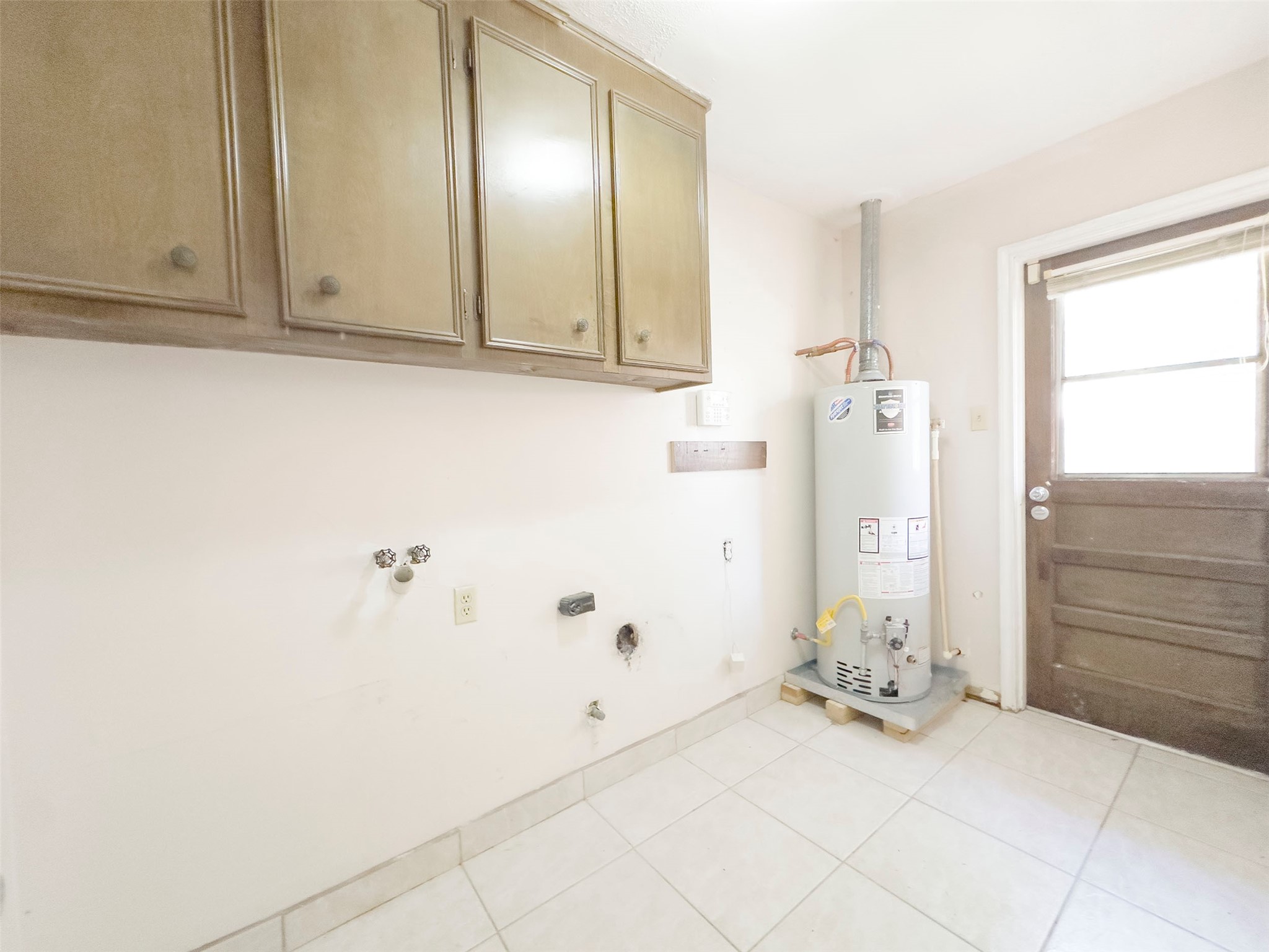 Utility room with extra storage