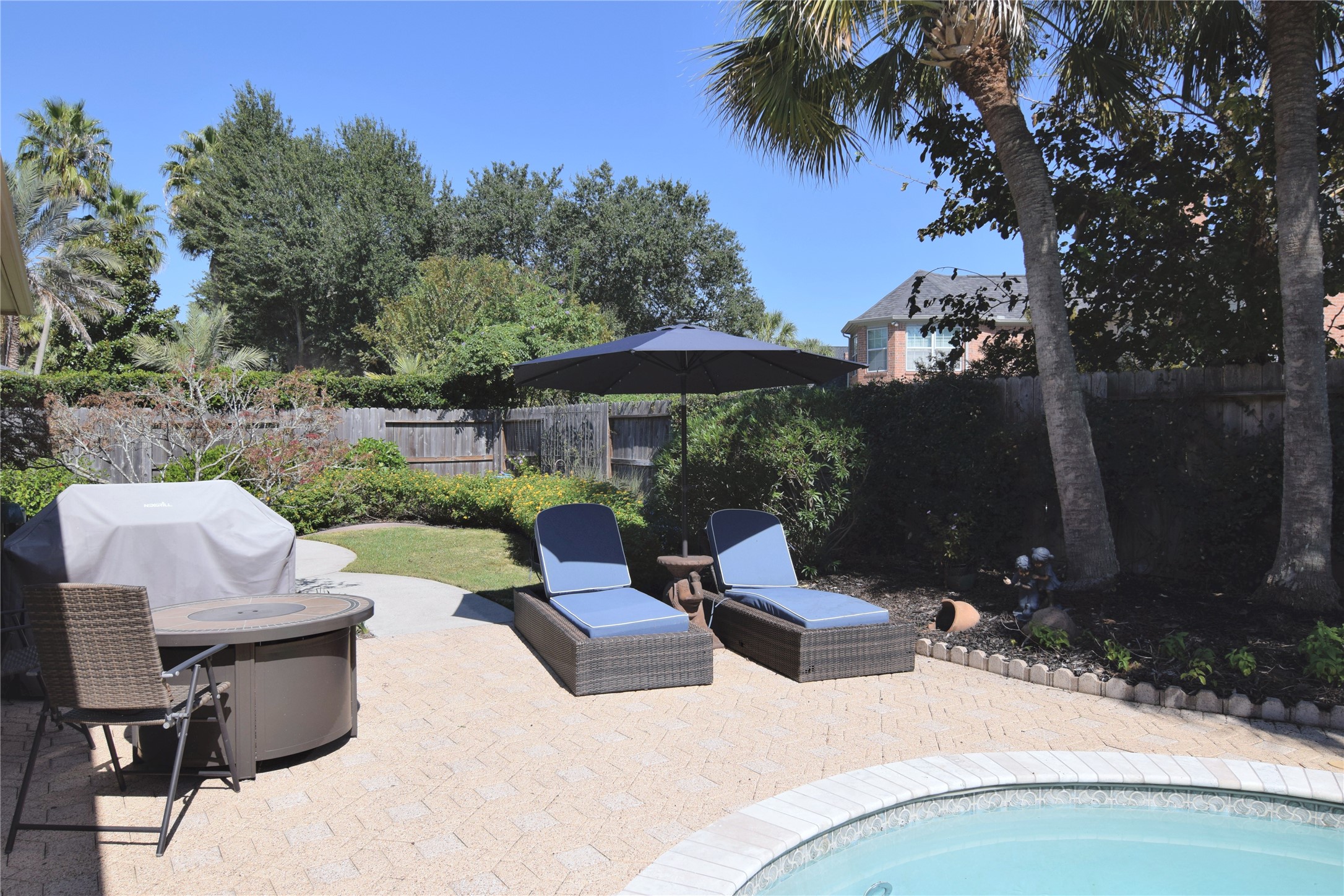 Sunning Area and Garden
