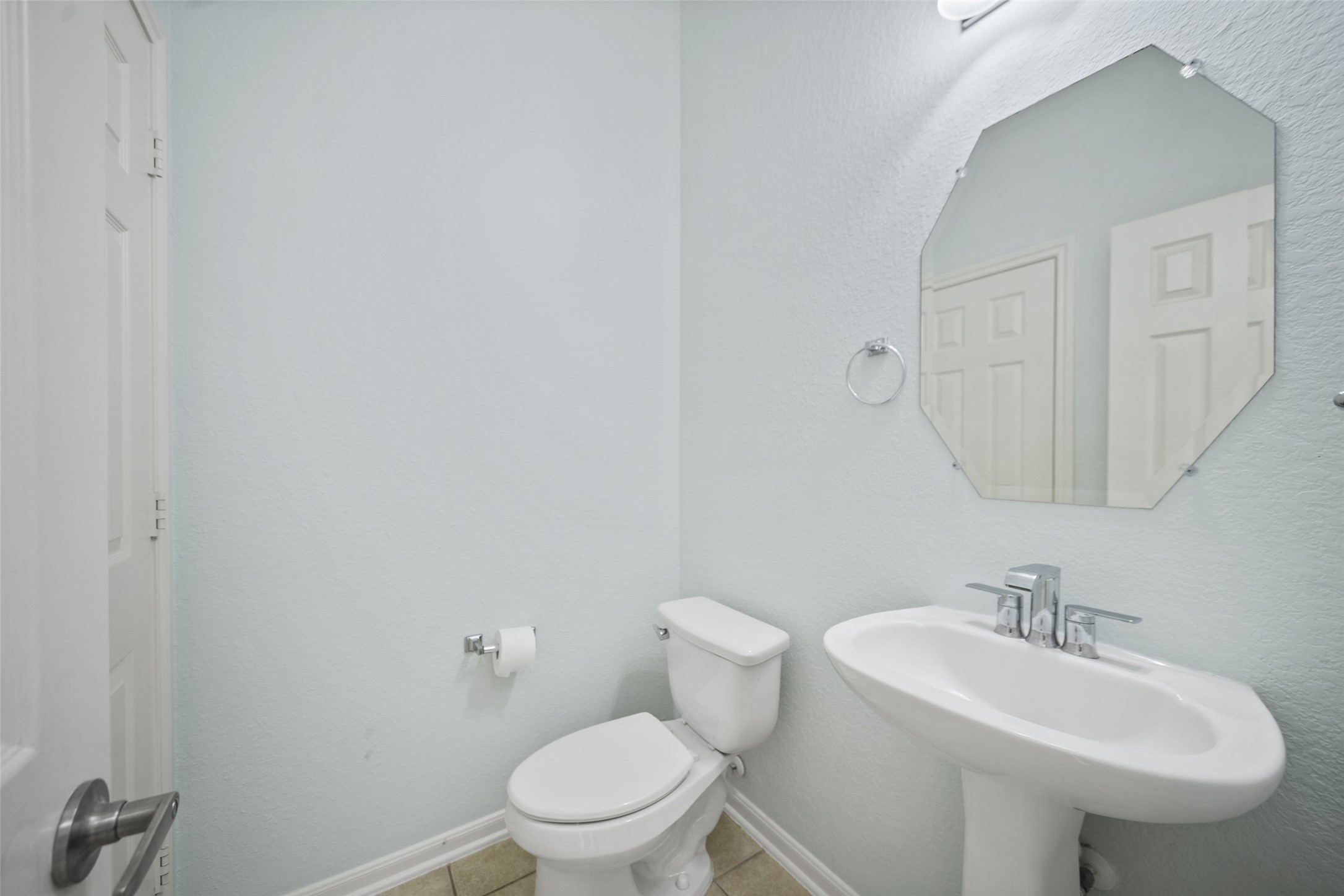 half bath on first floor