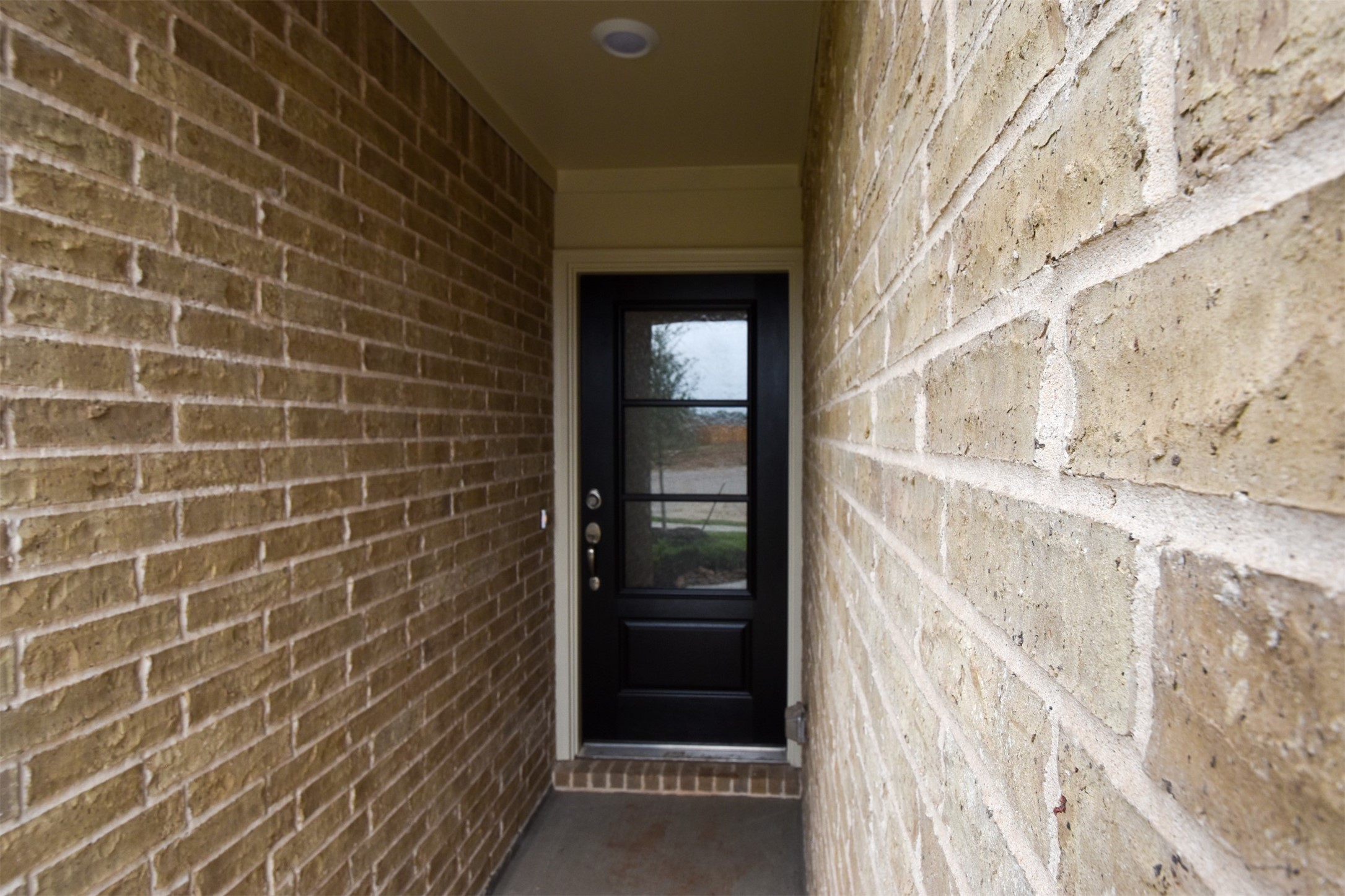 Custom built door with lighting Custom built door with lighting