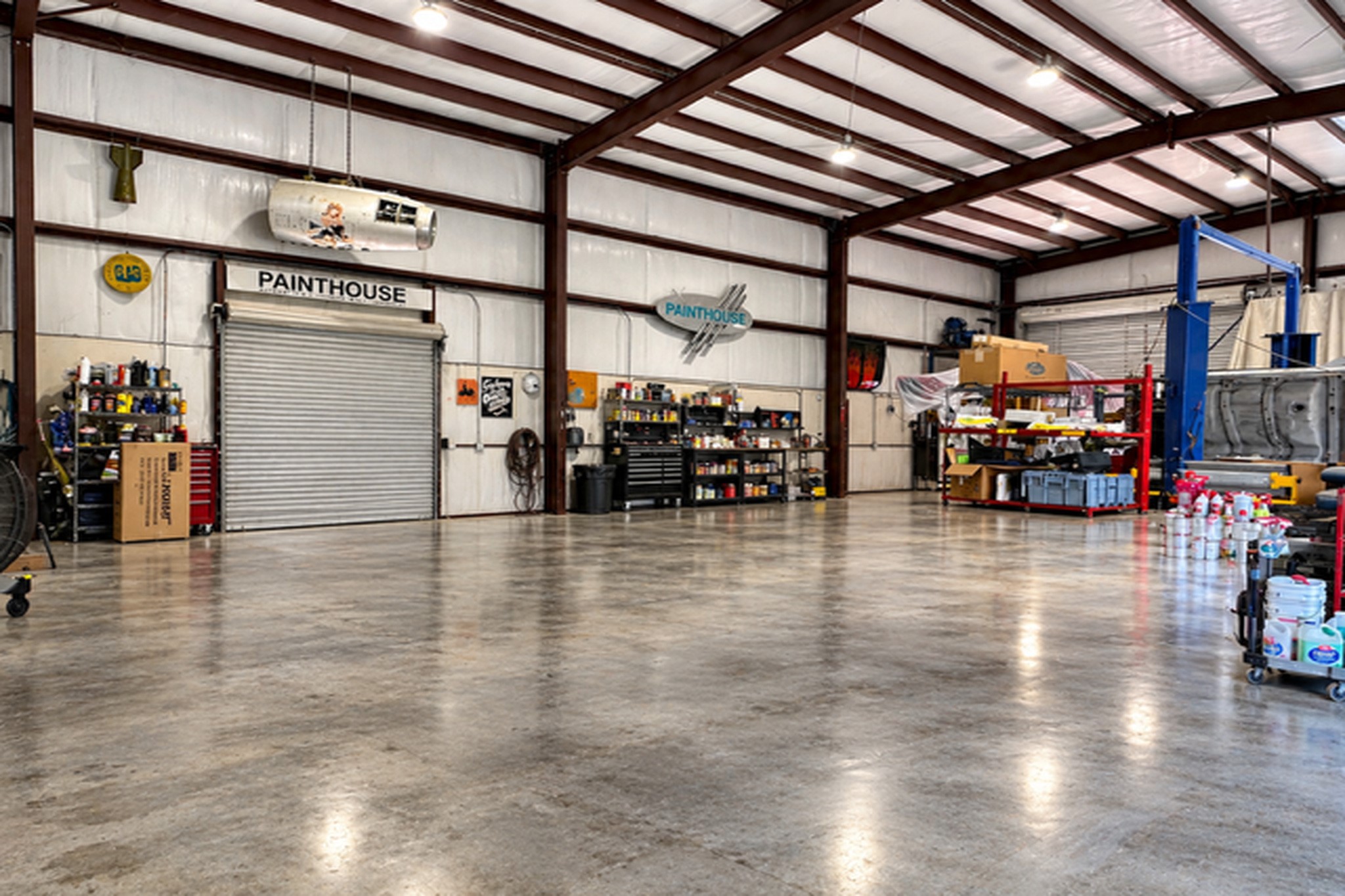 Another view of the shop