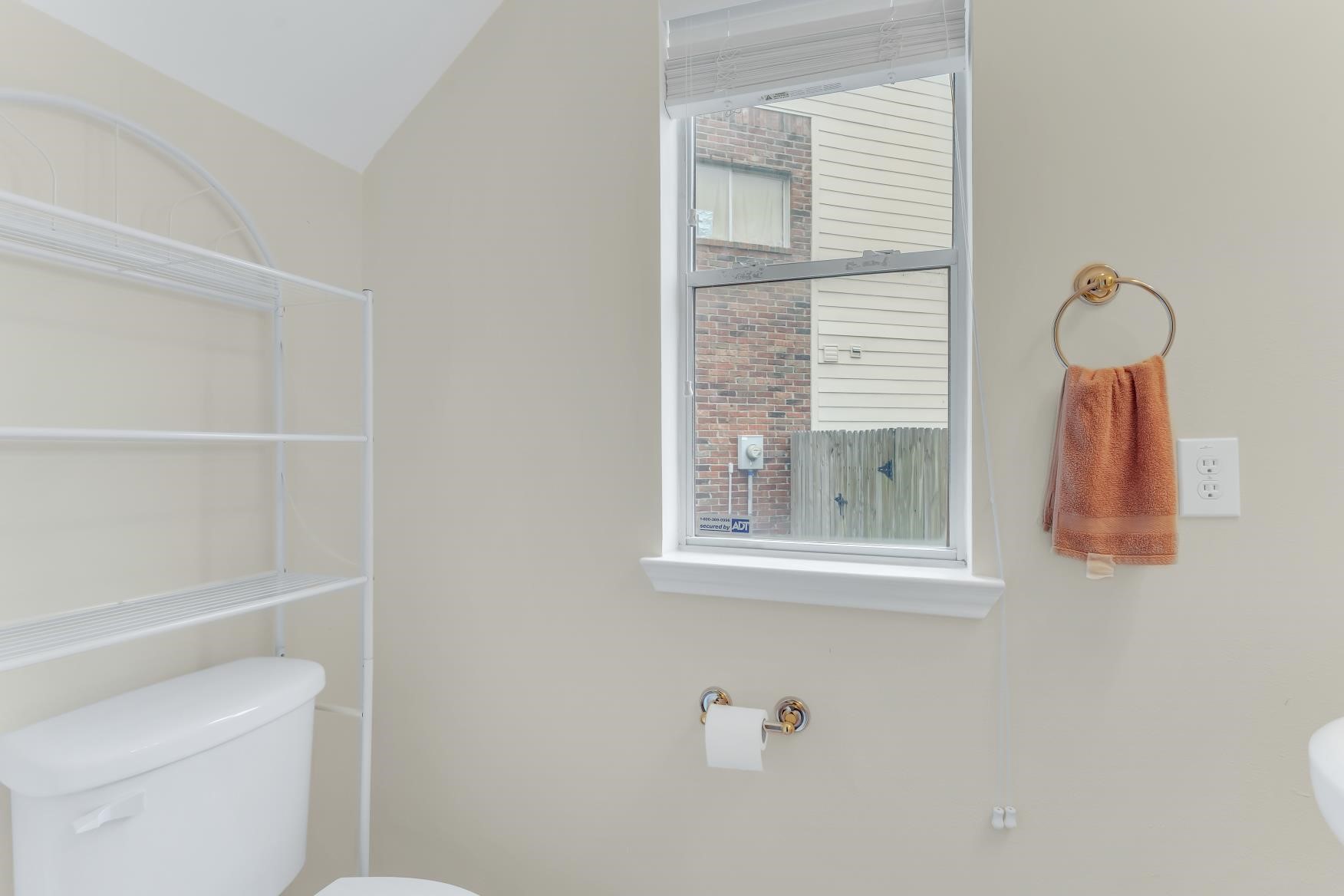 1/2 bath on 1st floor