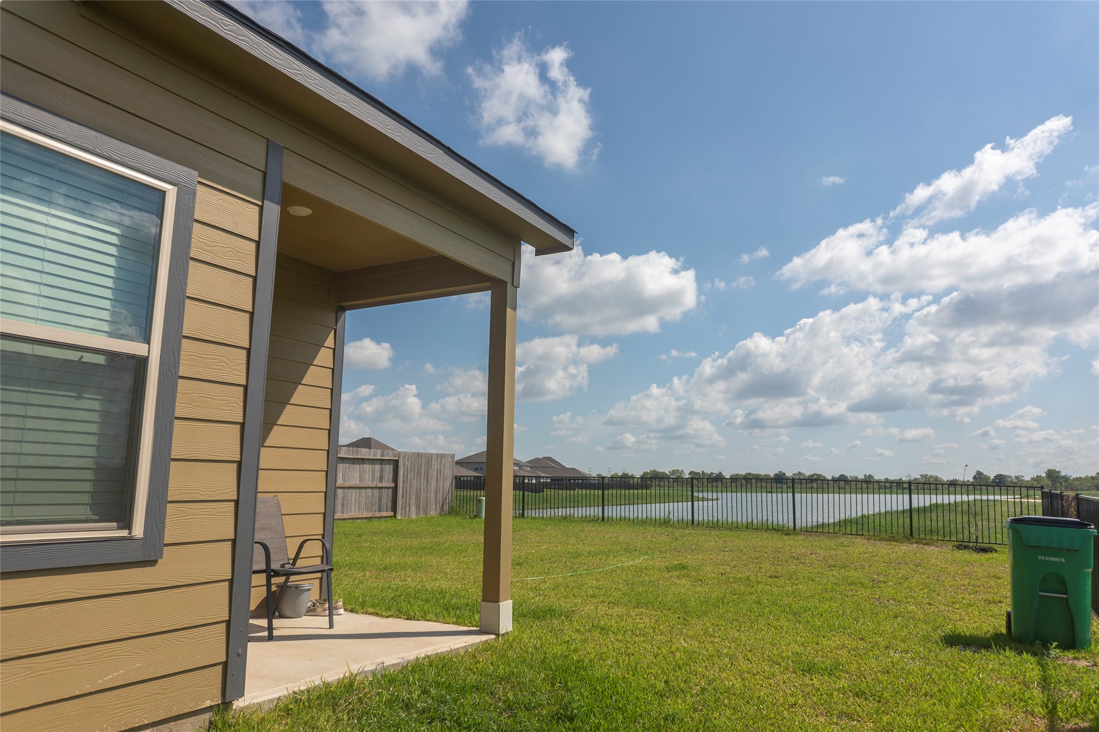 Porch and rear view