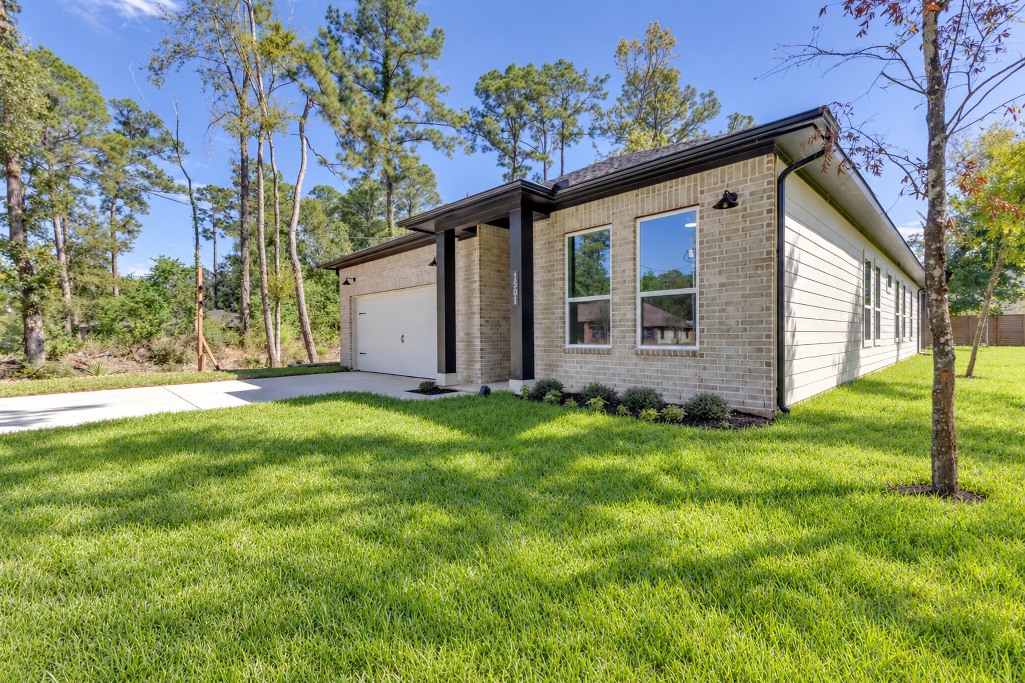 Side Exterior View of the Home