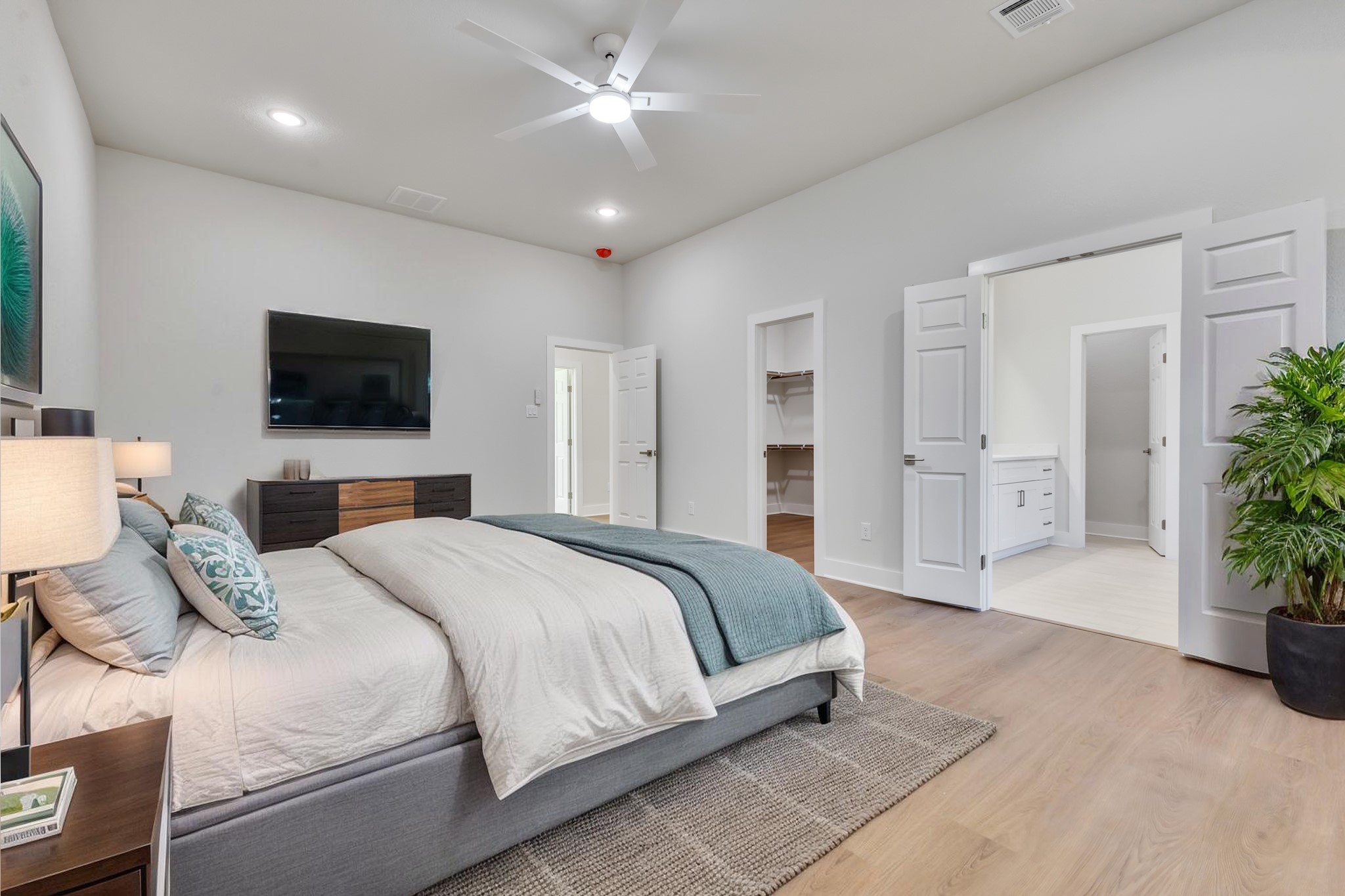Primary Bedroom  Virtually Staged