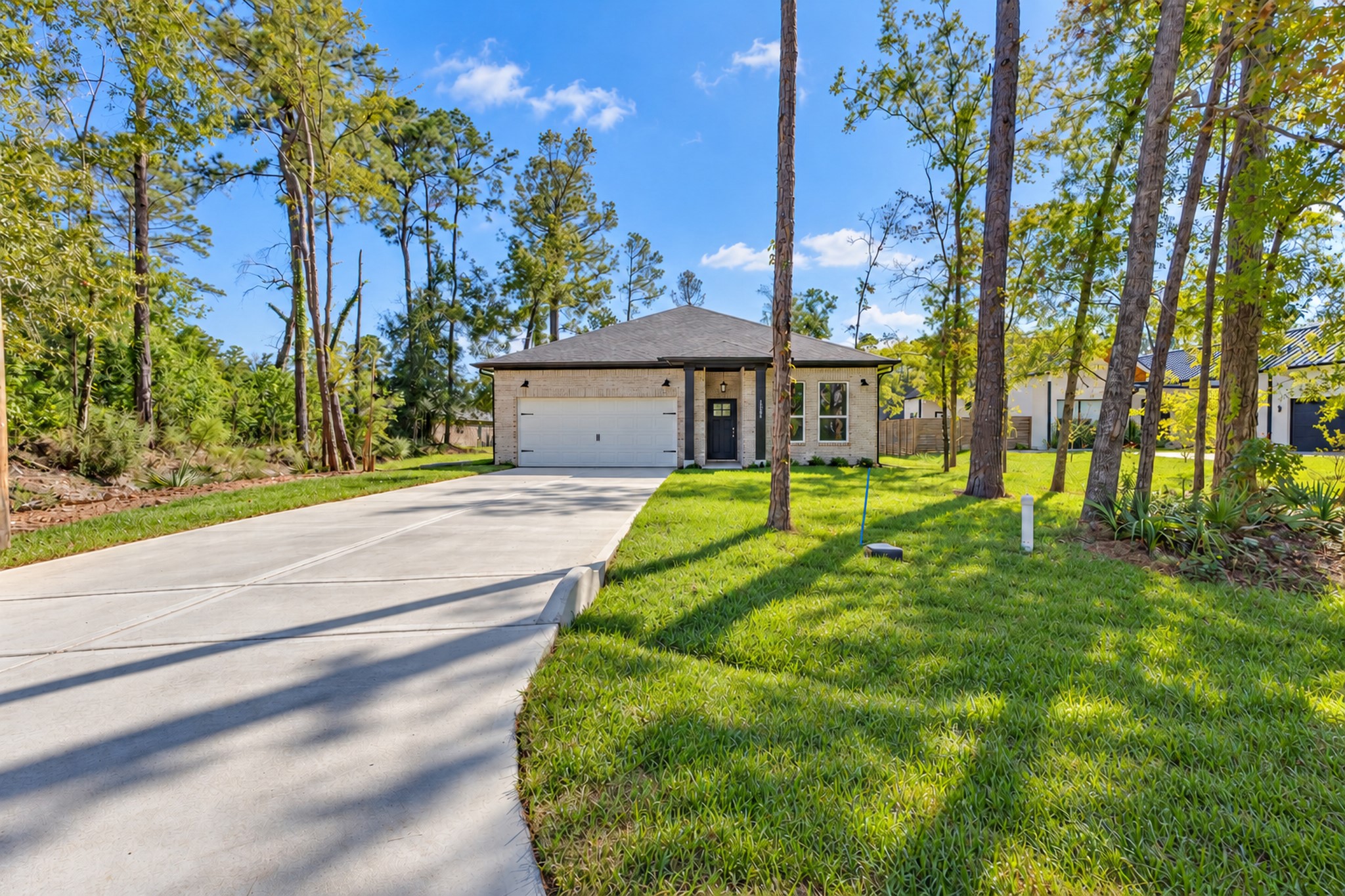 Front Exterior and Landscaped Yard