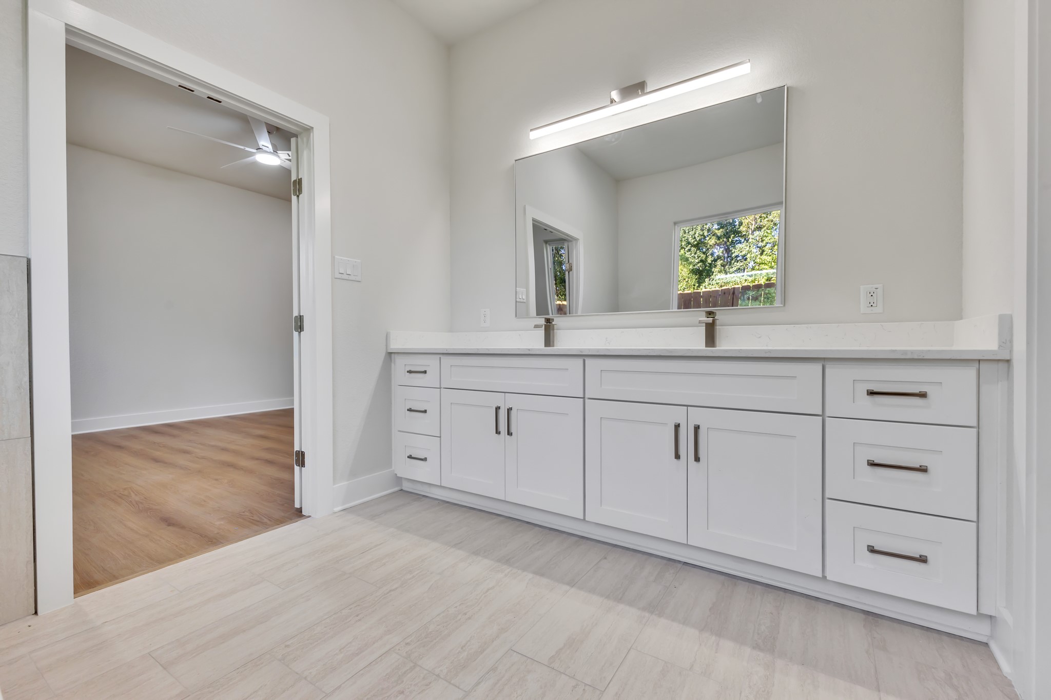 Primary Bathroom  Double Vanity