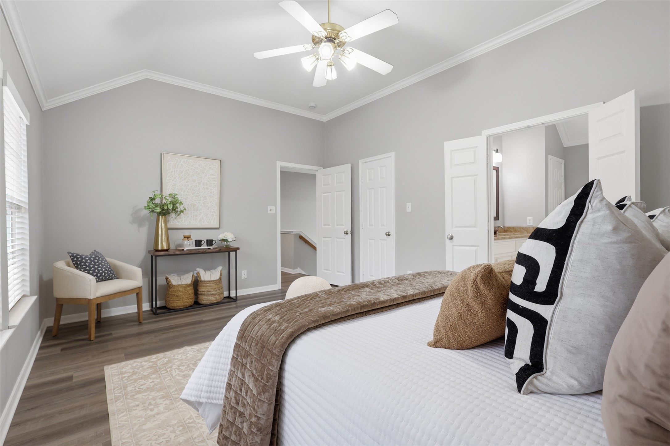 Spacious Primary Bedroom