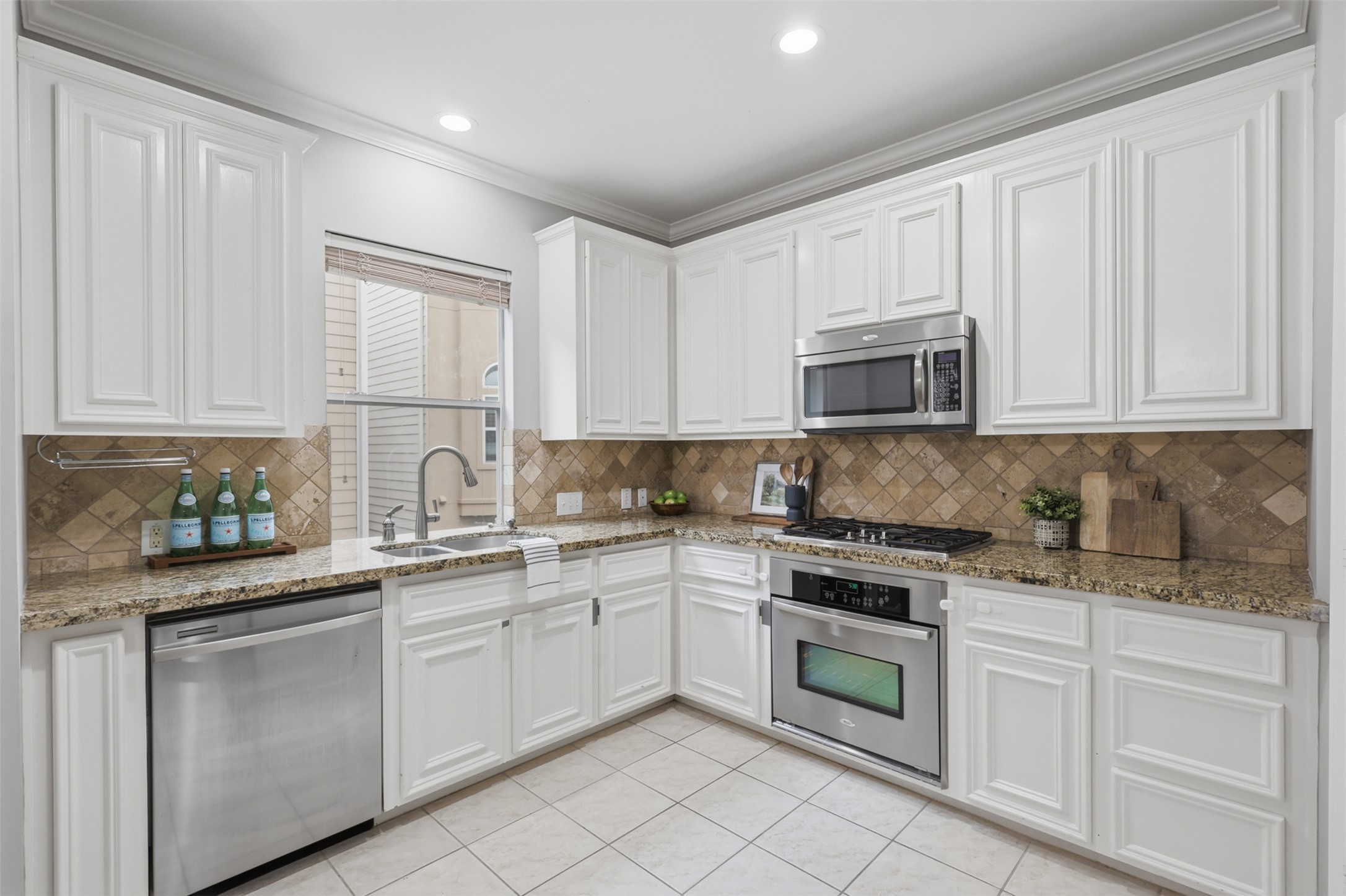 Kitchen with Stainless Appliances